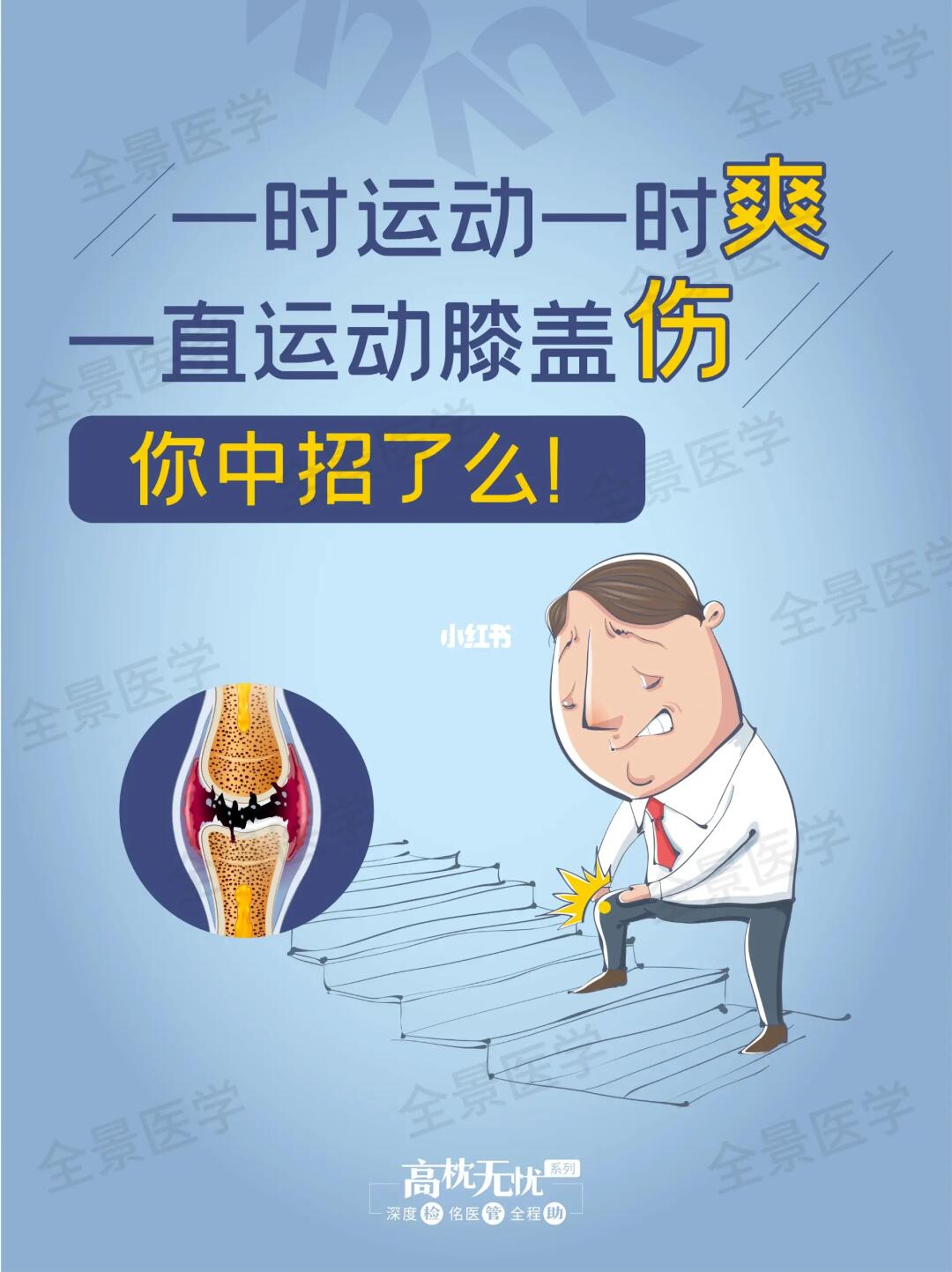 一时运动一时爽，一直运动膝盖伤！