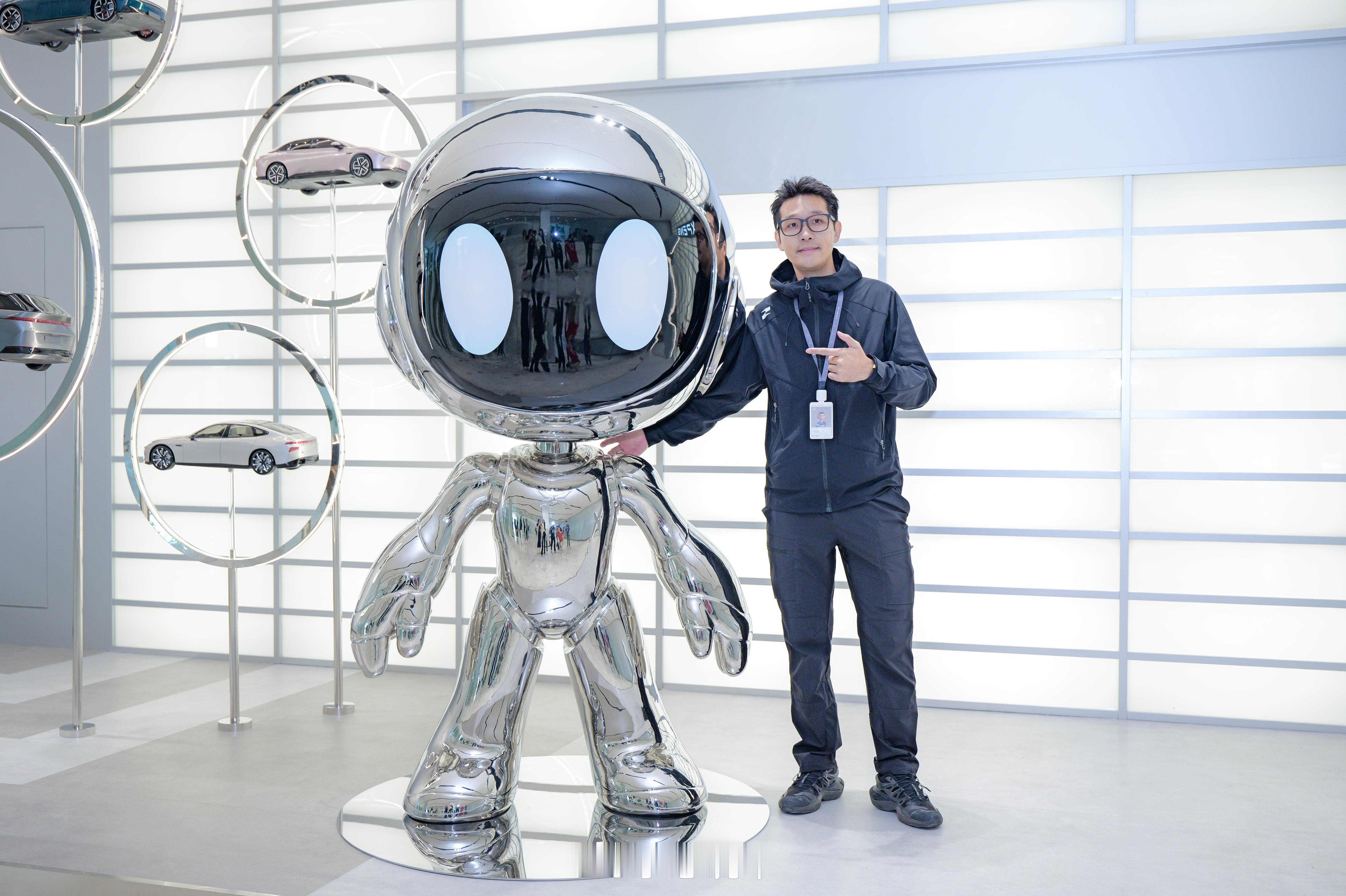 你见过这么大的小P吗？[哆啦A梦微笑]小鹏ai科技日  ​​​