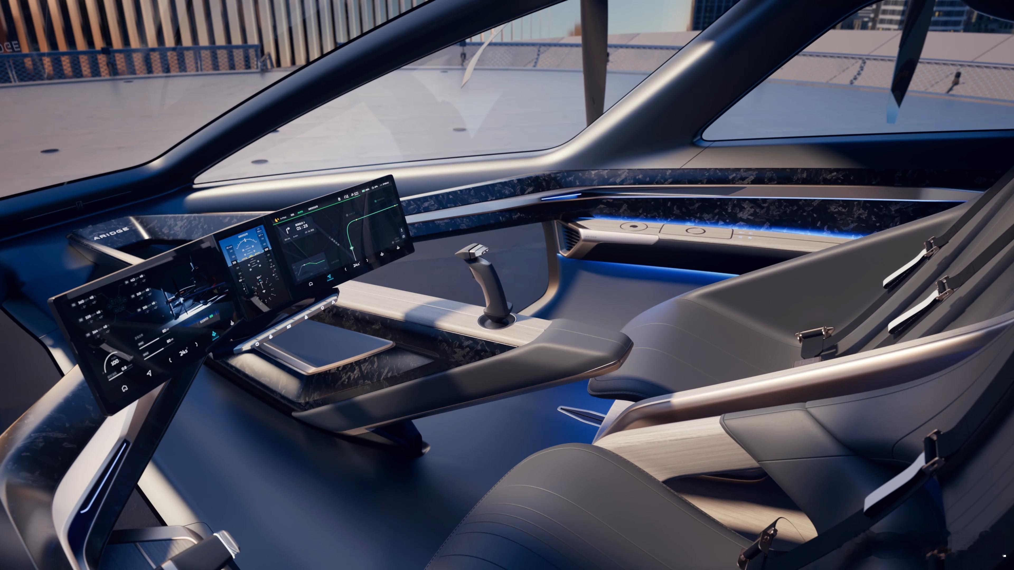 小鹏展示新款飞行汽车汇天A868堵车时总幻想能飞过去？现在真的可以了！汇天A86