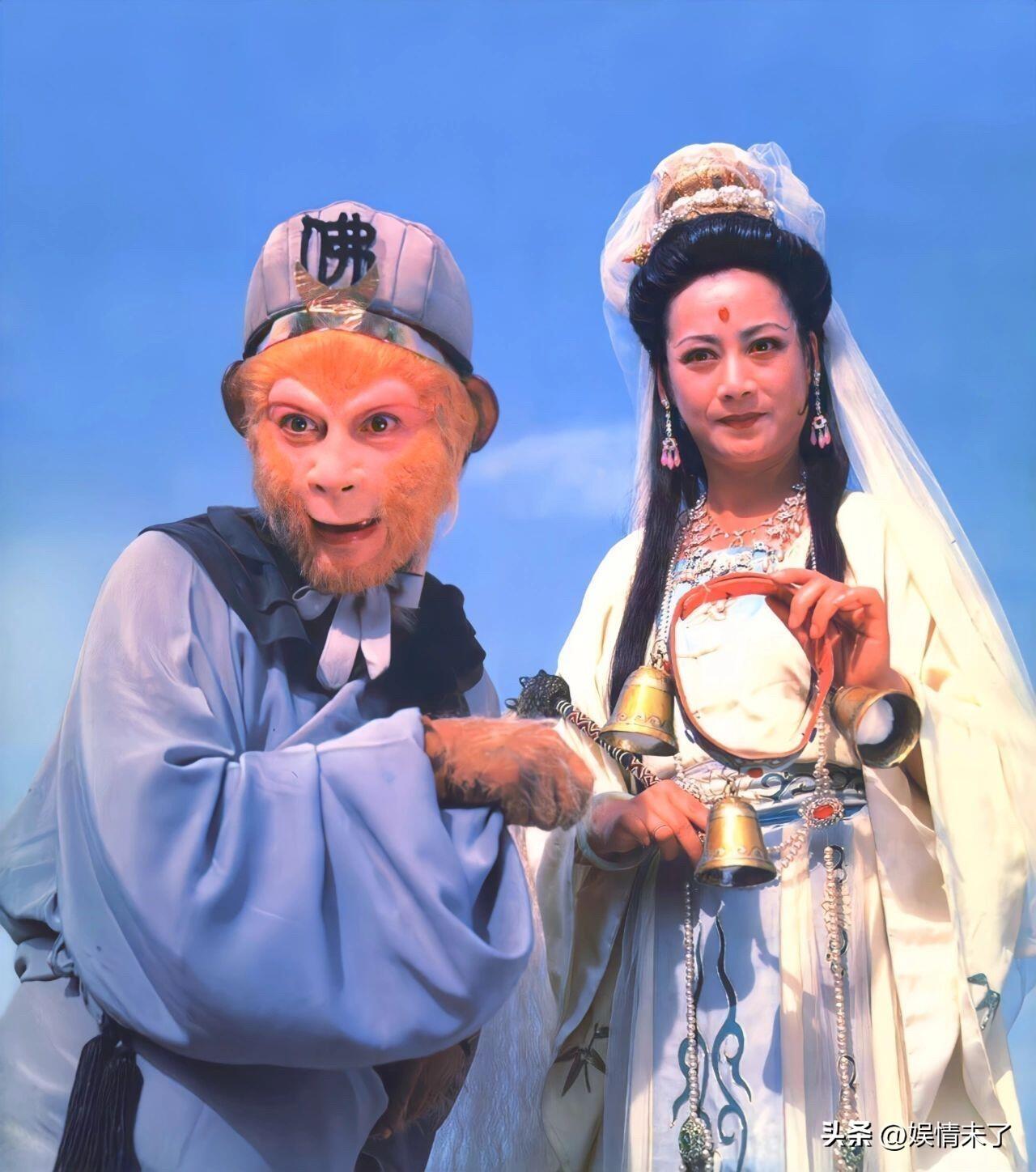 回看86版《西游记》的经典剧照，左大玢塑造的观音形象，至今仍是无人逾越的荧幕巅峰