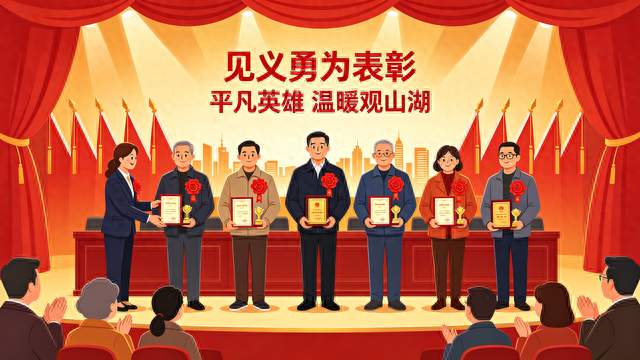 微光汇聚暖全城！贵阳七位普通市民见义勇为获官方表彰