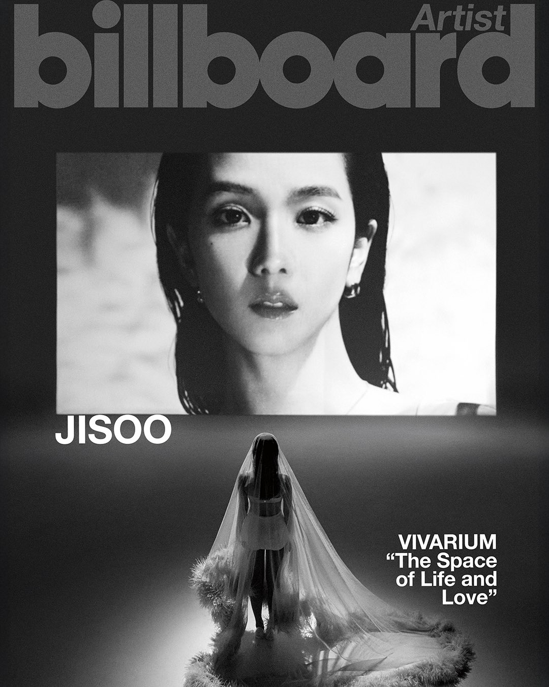 好美！ JISOO  金智秀 登上韩国《Billboard》杂志封面！[酷][色