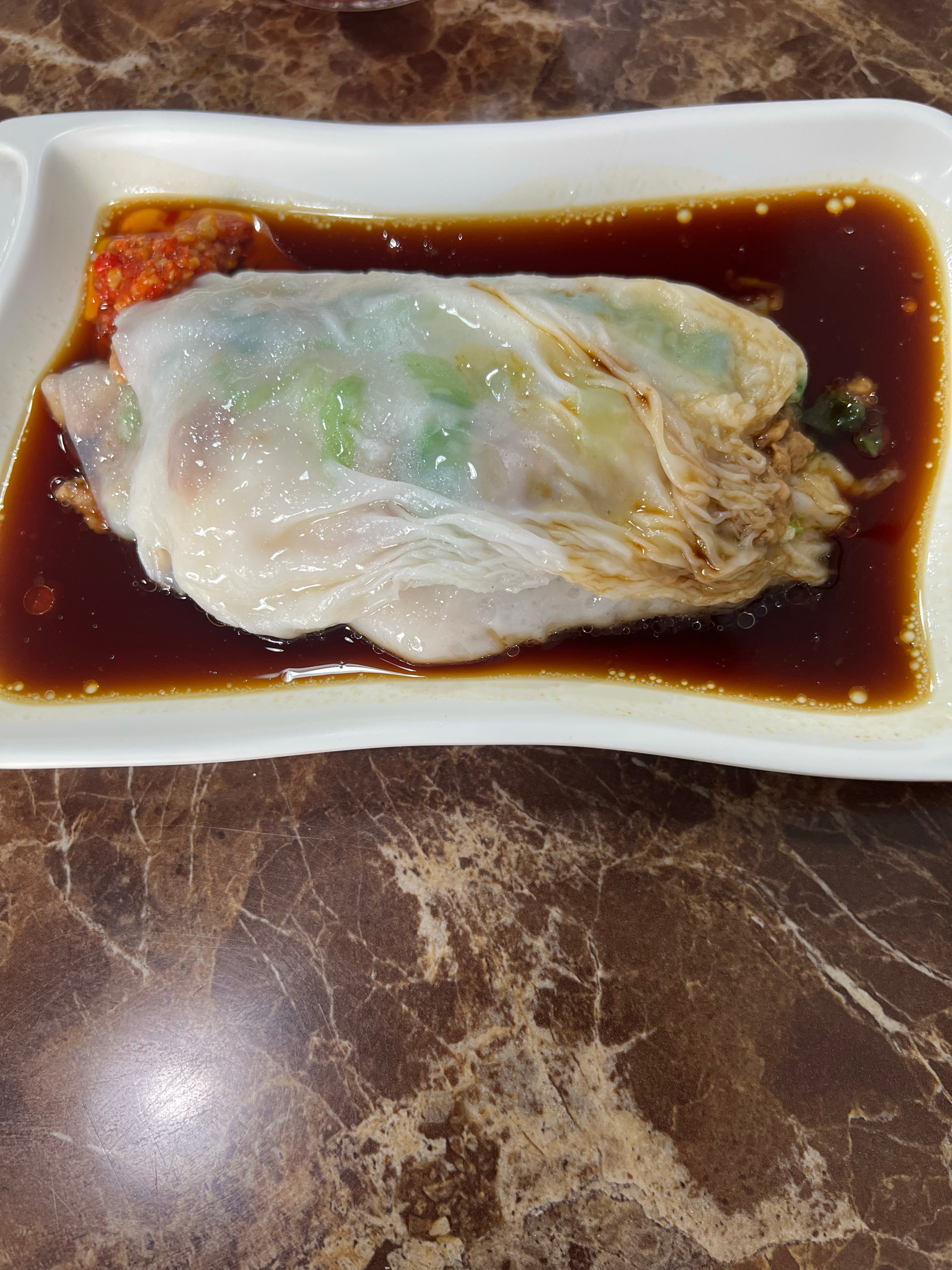 早上在吃麦当劳和肠粉之间徘徊最后还是选择了肠粉给生活加点flow