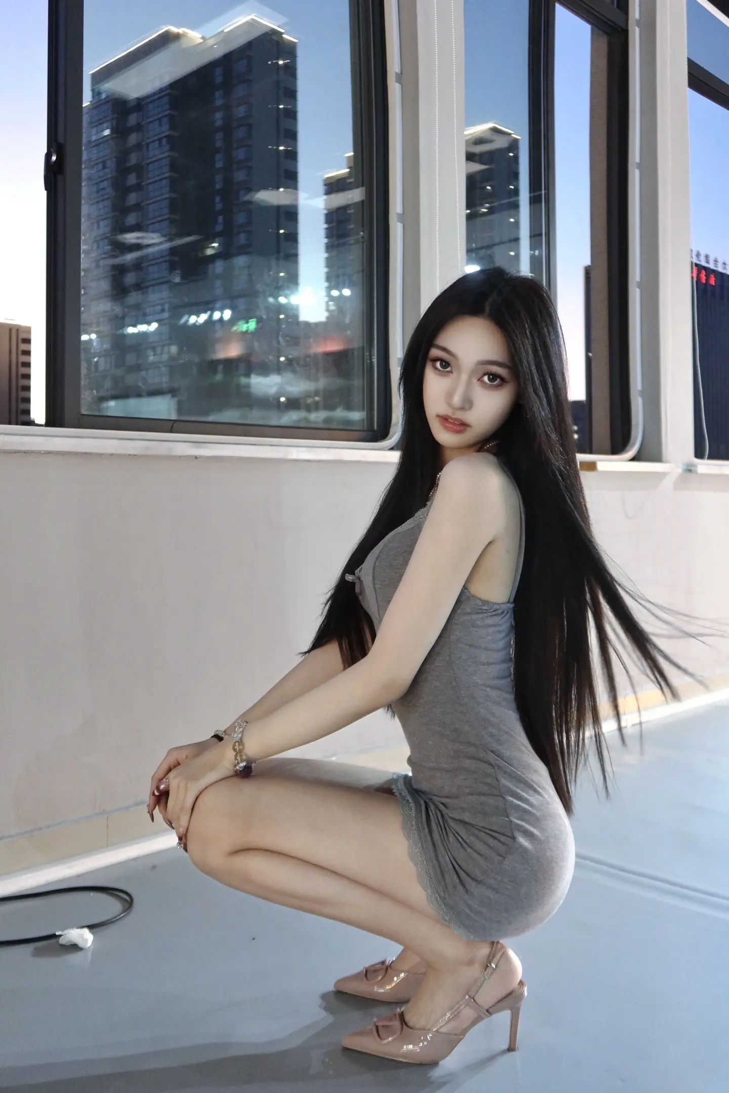 黑长直也行。