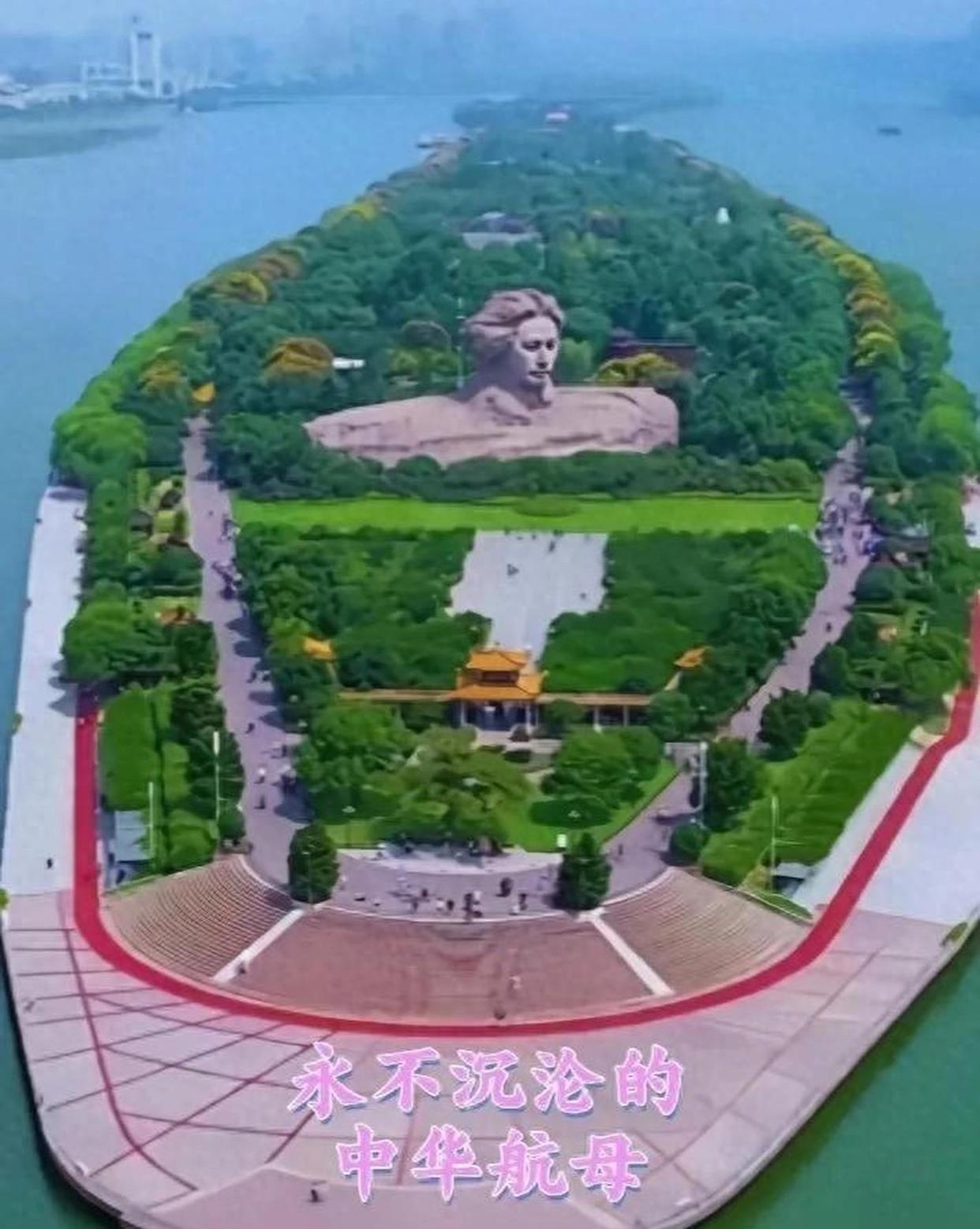 凭精神内核圈粉无数，橘子洲雕像成顶级城市宣传名片
 
长沙橘子洲头的伟人雕像，早