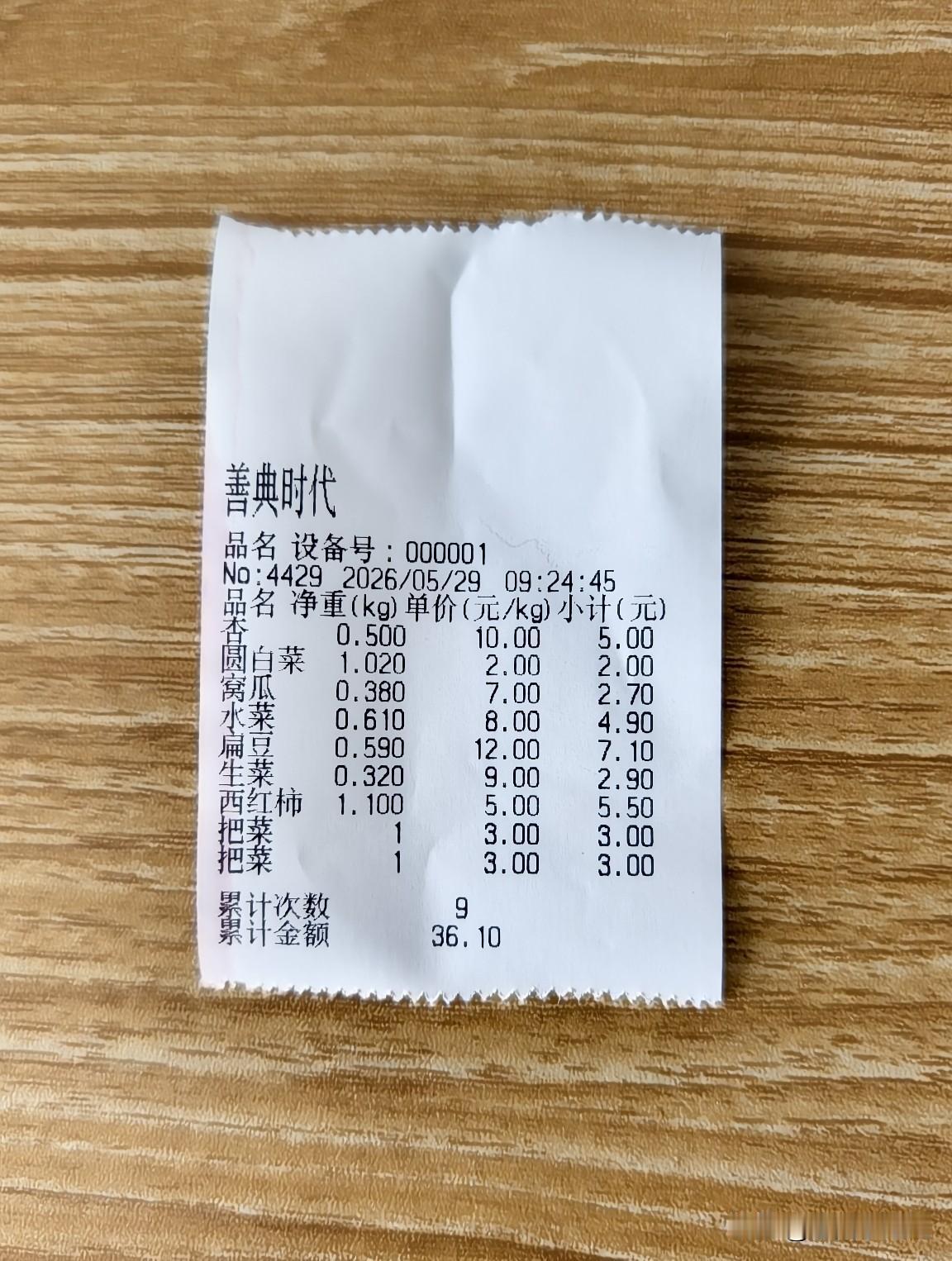 原来绿叶菜五块钱三把，今天是三块钱一把。
卖菜的说，因为下雨，菜不好摘。
其实我