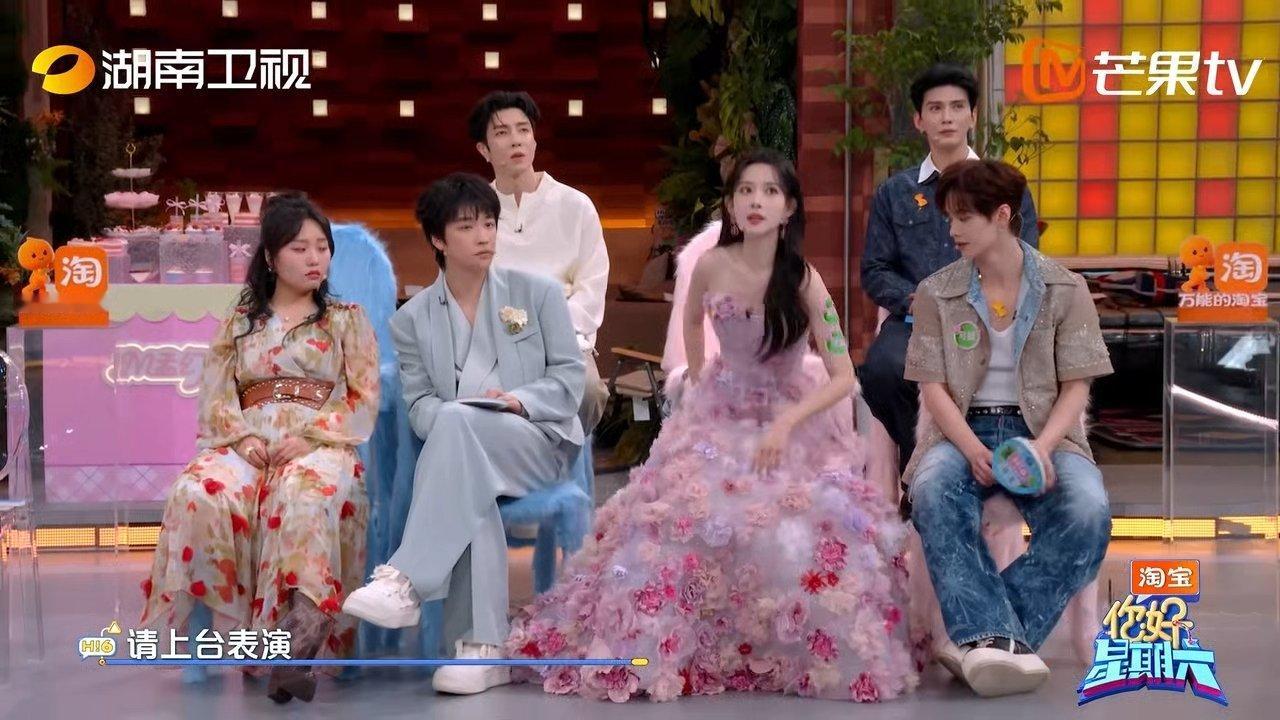 孟子义戏精本精孟子义上线你好星期六 孟子义表演“爱恨交织”的紫薇名场面，前一秒温
