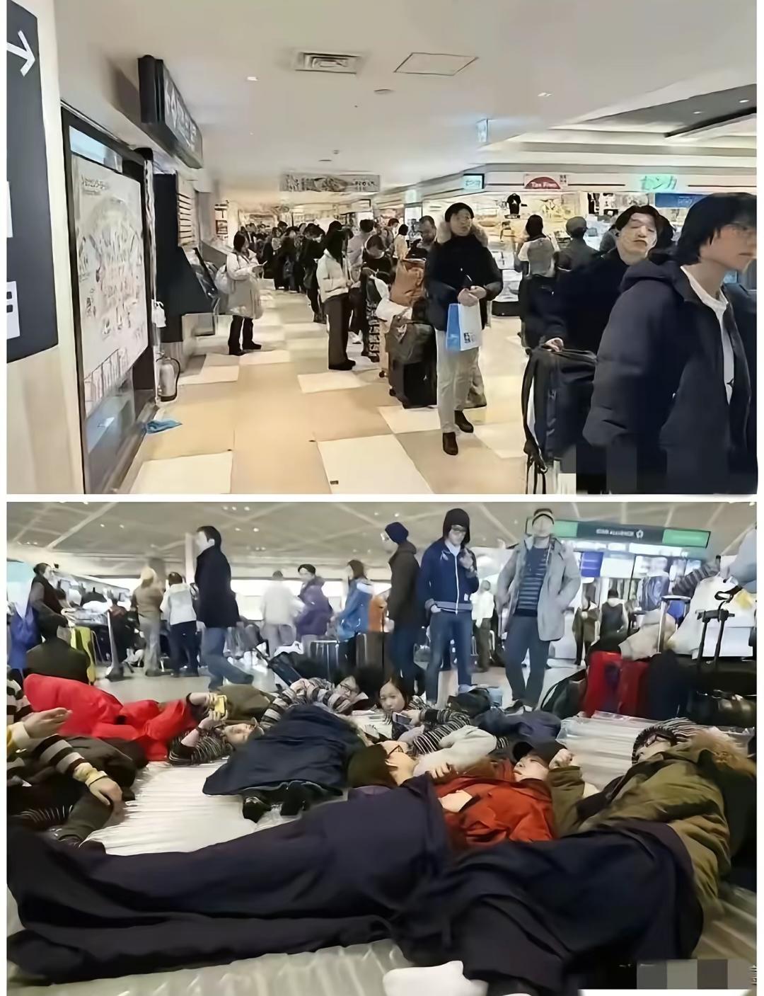 日本机场打地铺的中国游客，可怜吗？一点不同情，纯属自讨苦吃！国家早发旅行预警，提