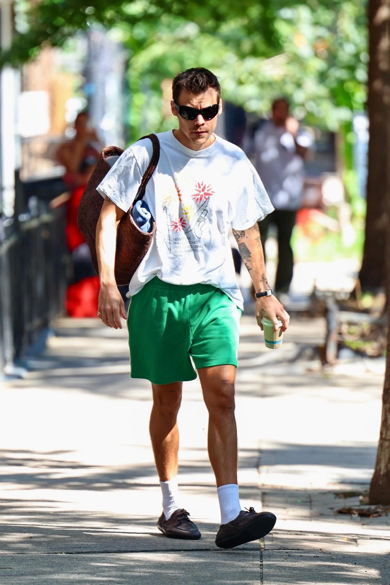 Harry Styles 近日纽约外出 ​​​