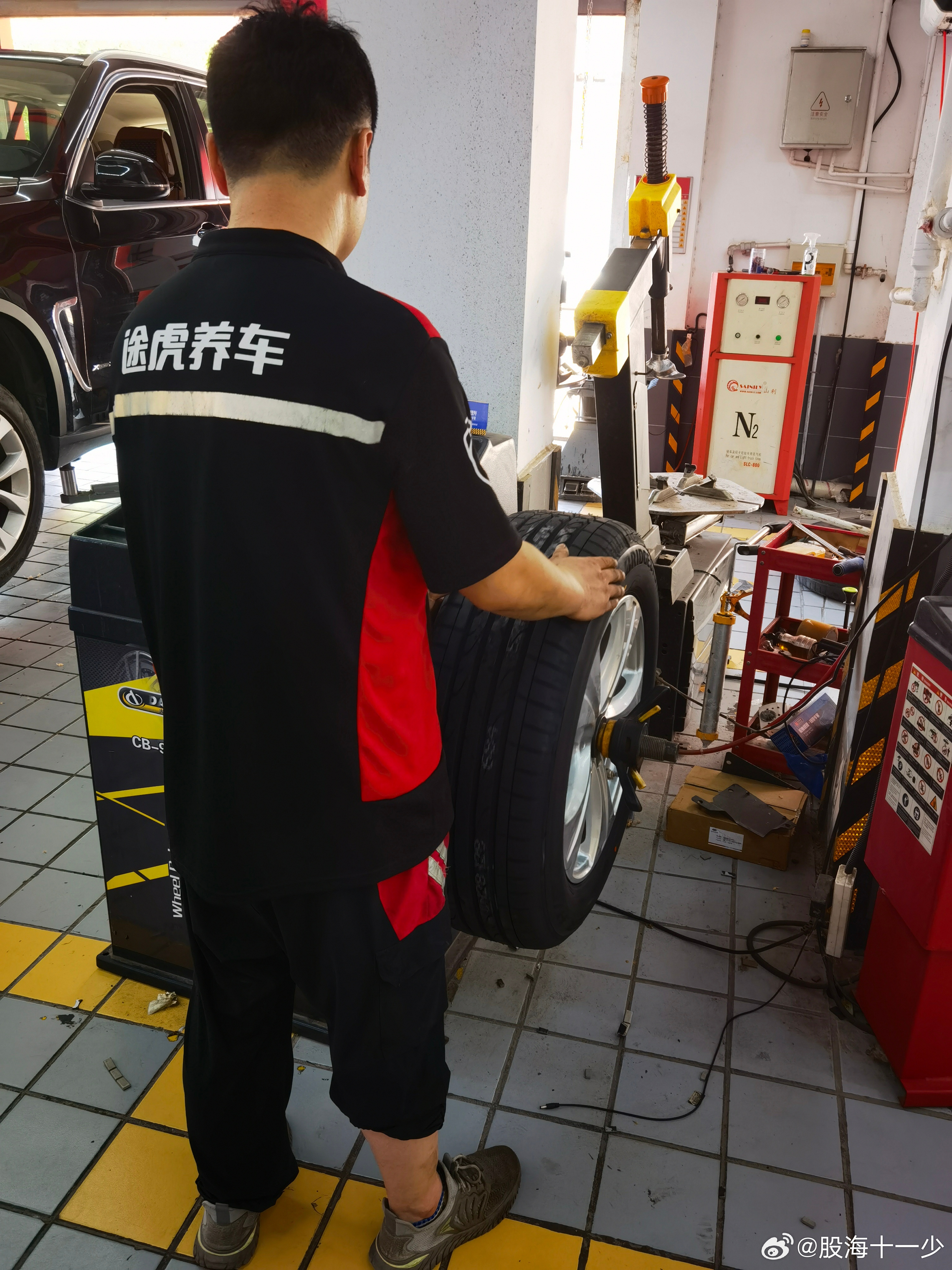 换轮胎跑的快 ​​​