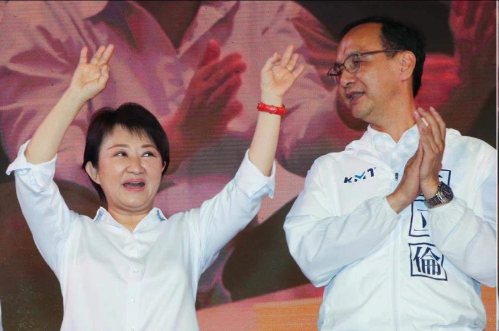 “大罢免”全面胜利，朱立伦宣布交棒恳请卢秀燕接任党主席卢秀燕因为有个志愿军父亲，