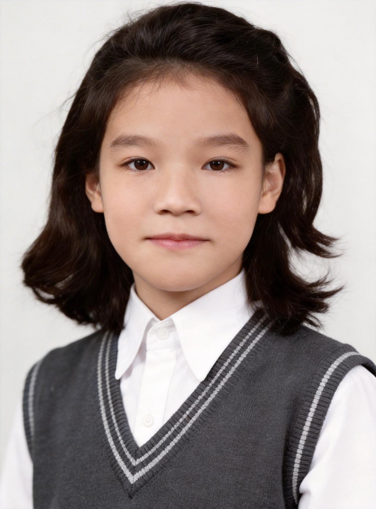 这名颜值并不高的小女生名叫林立慧。随着年龄越来越大，林立慧的容貌越来越耐看。上学