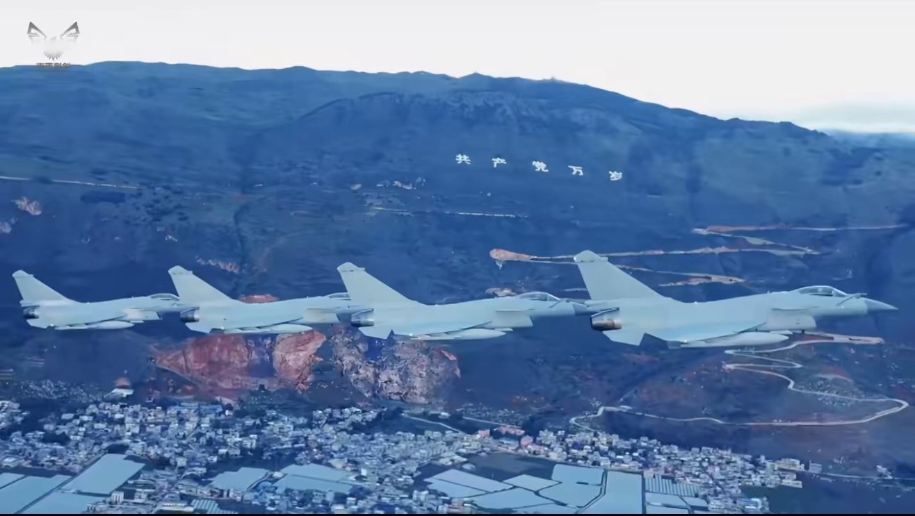 被空军的高燃混剪硬控了超燃！我的天呐，完全被我空军飞行演练震撼到了！为我空军点赞