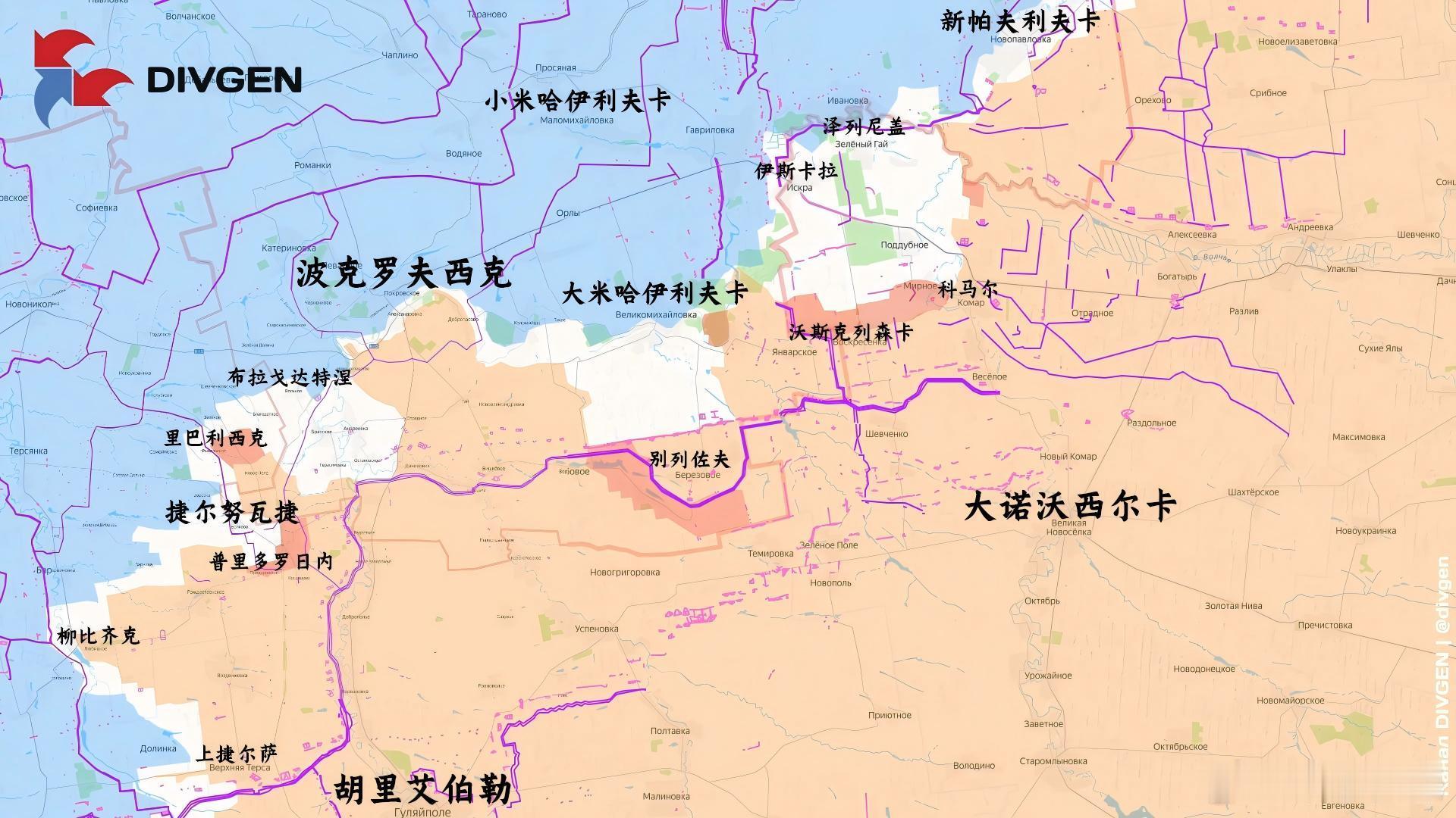 箭头社根据俄军的反插旗，澄清了了南顿-第聂伯罗-扎波罗热地区的乌军反攻情况，并且