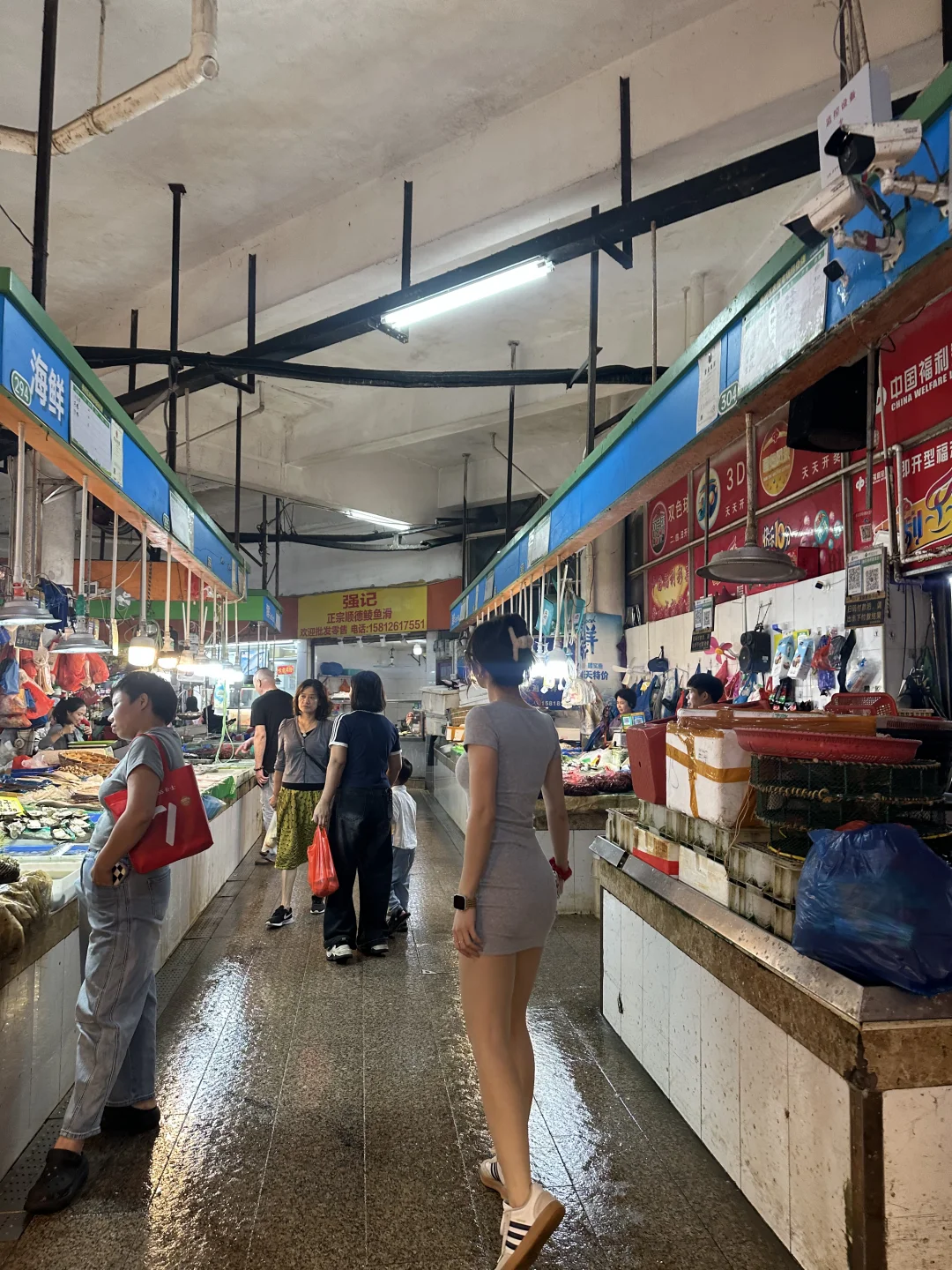 还有人去市场买菜吗