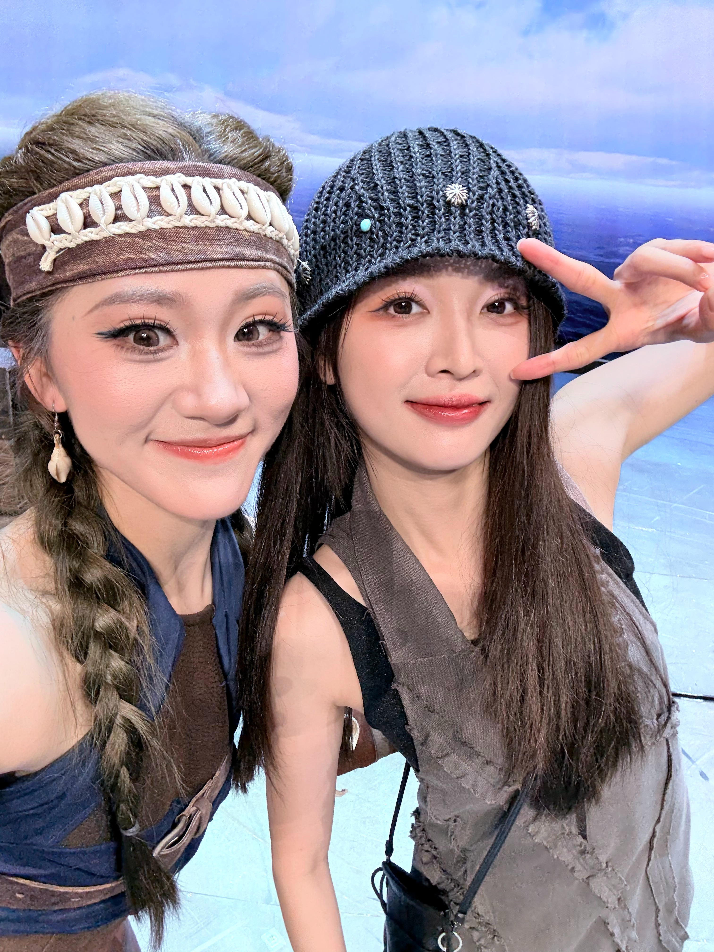 仪锤定音是香姑.吴宣仪 她的海 这里还有一张合影的吴选的live图