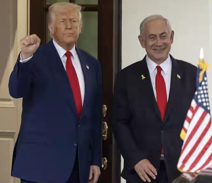 美国总统特朗普和以色列总理内塔尼亚胡关系不一般，应该特别好，每次只要以色列总理内