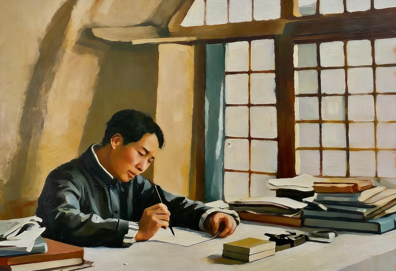 深切缅怀毛主席同志诞辰132周年
       字臻仙
赤县沉沦暗夜长，巨星出海