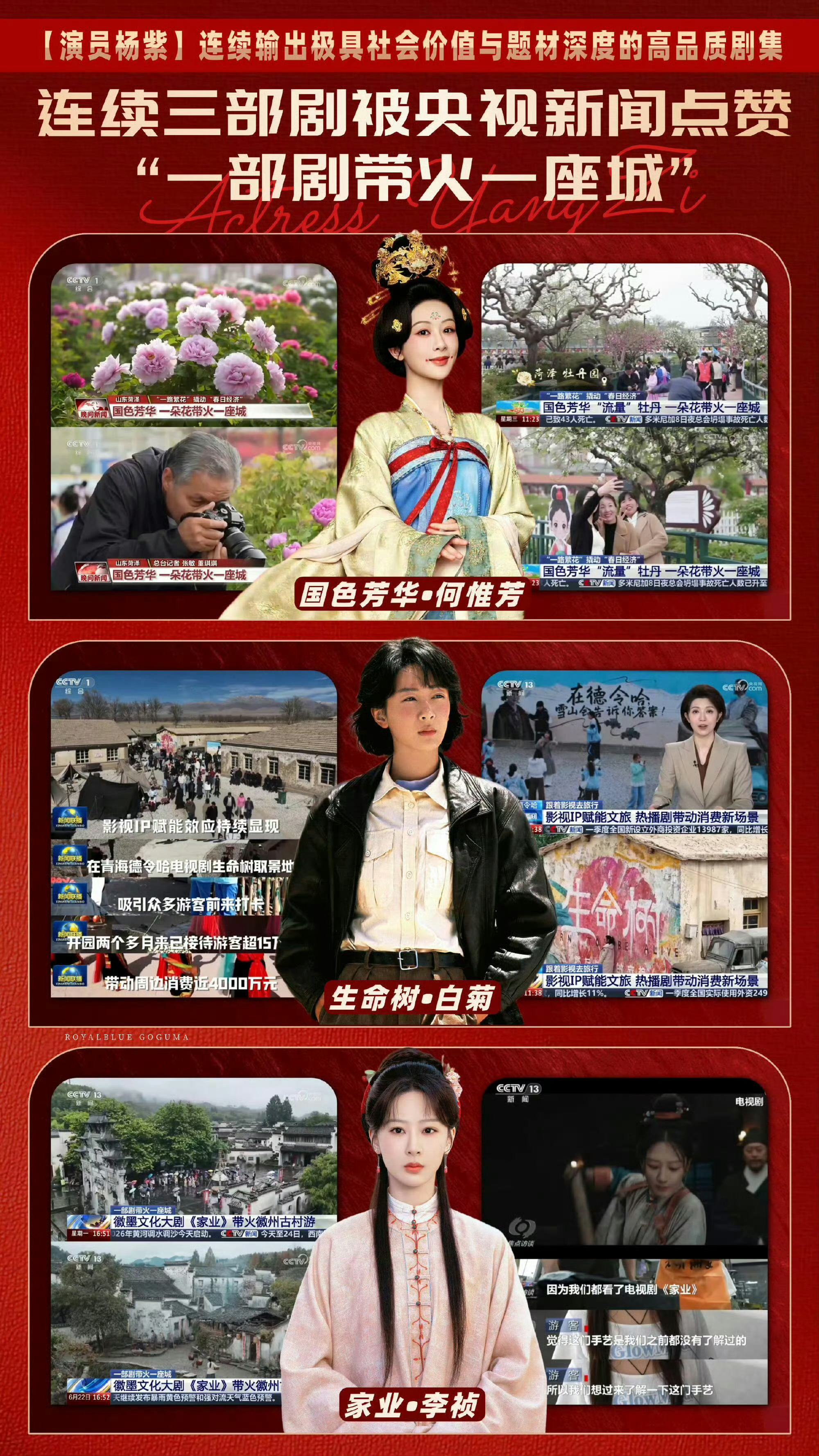 白玉兰视后终极预测坚定不移的支持杨紫 