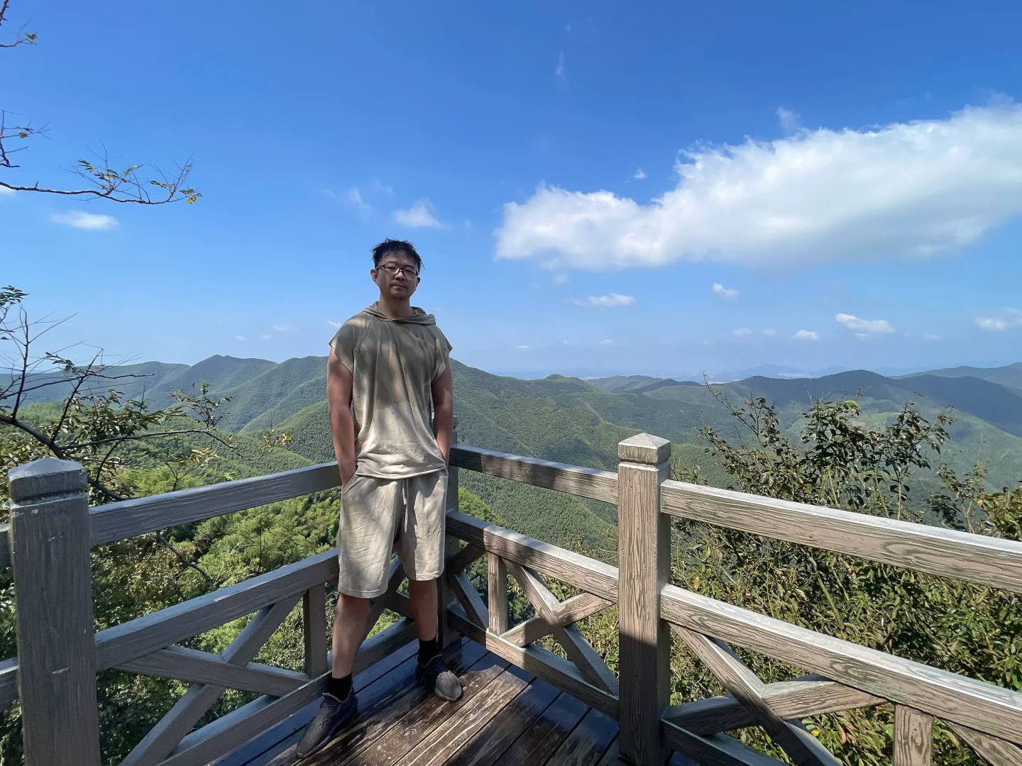 赶在十一前进山吸氧