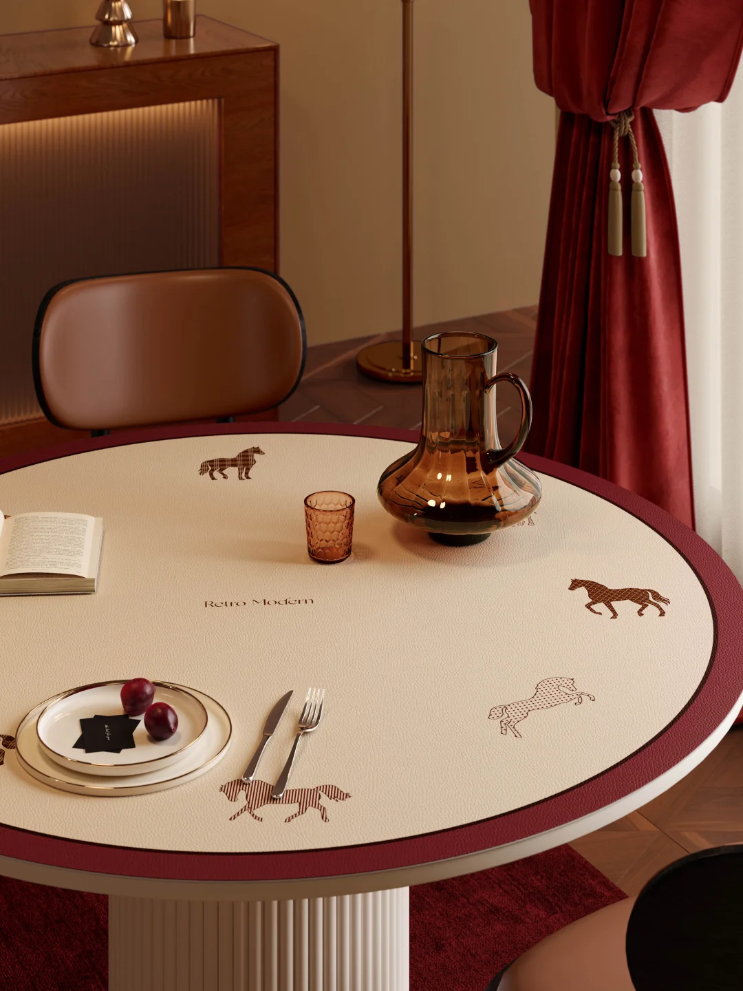 拒绝土俗红！中古小马icon桌垫超时髦！旺整年