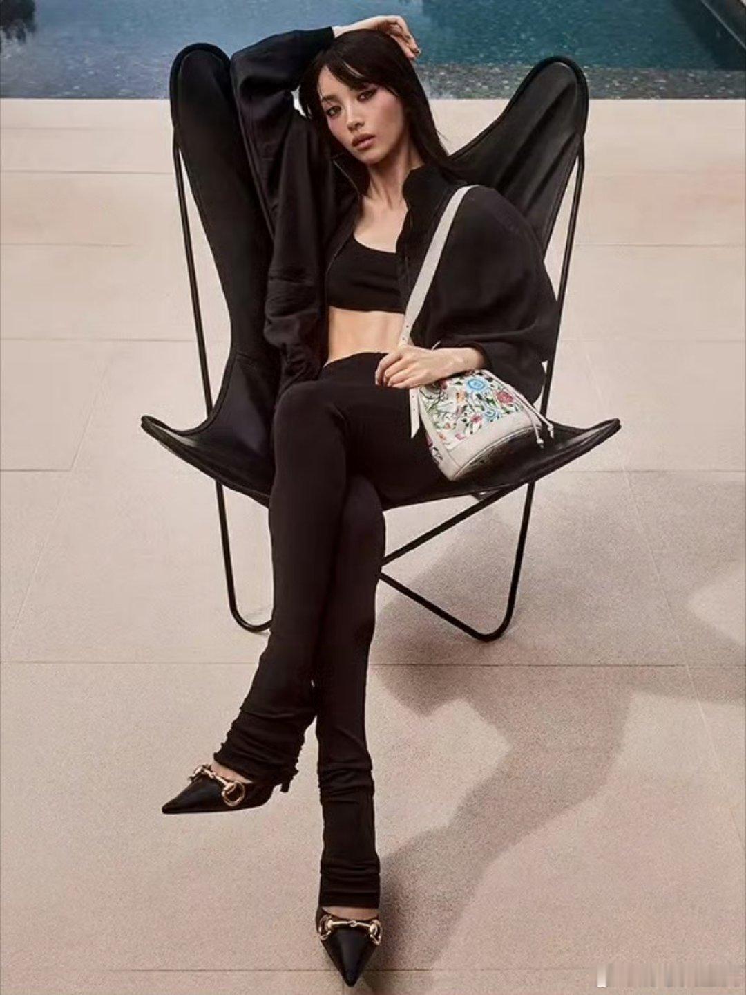 田曦薇GUCCI广告这是小田？大牌怎么都喜欢把中国女明星化得奇奇怪怪的啊！！