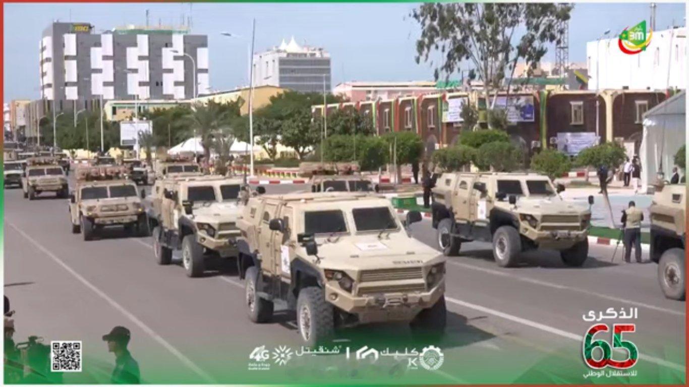 烽火问鼎计划  2025 年 11 月下旬在阅兵式上，毛里塔尼亚 🇲🇷 军队