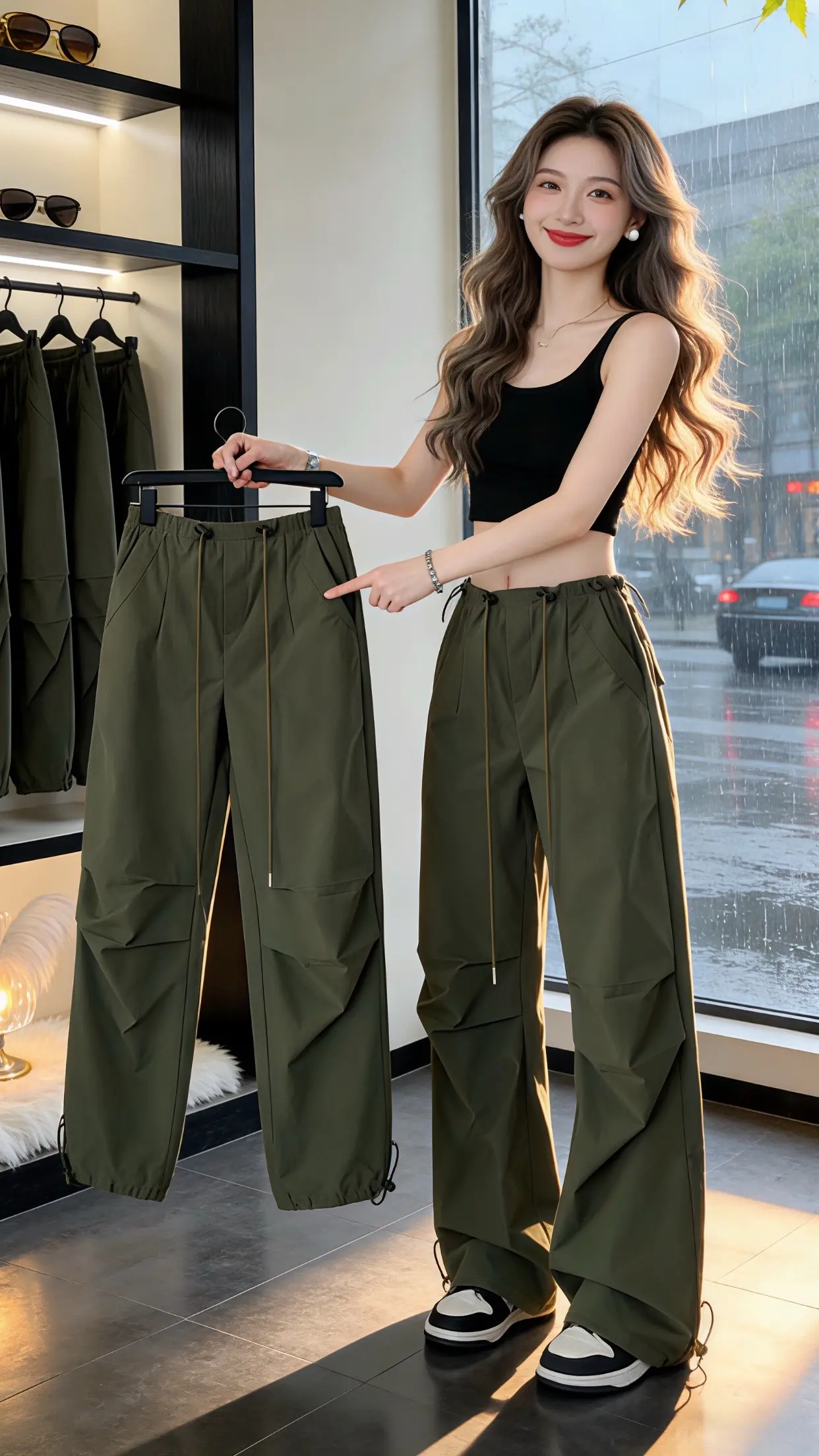 高颜值炸街女工装裤 穿出自己的风格 春款上新 一眼就爱上的神裤 好看的...