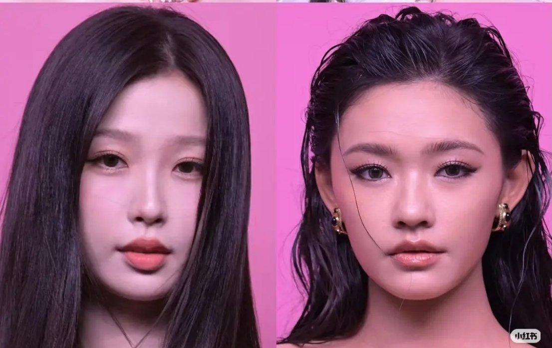 虞书欣vs林允，生图状态谁更差 