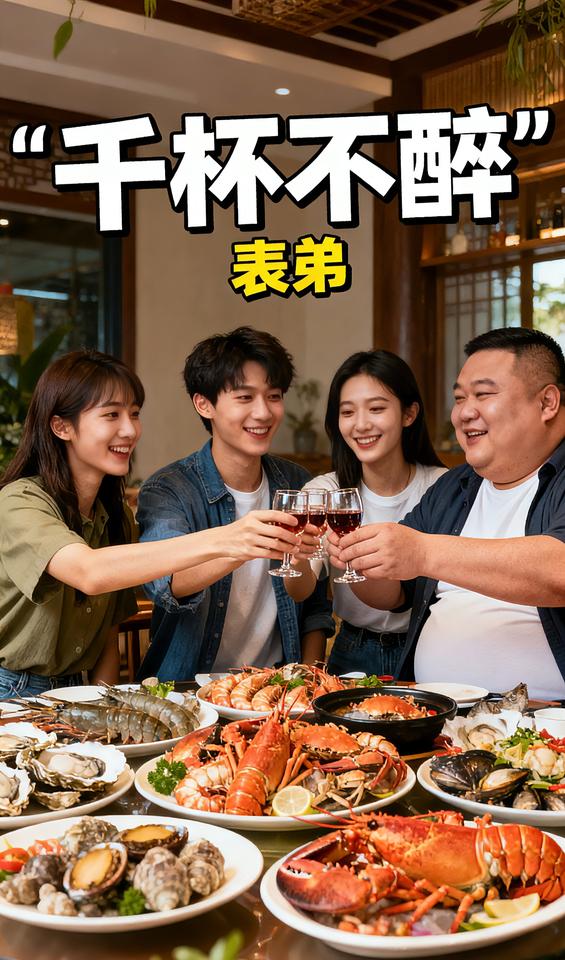 “千杯不醉”的表弟(中)

出门吃喜酒前，我就嘱咐老公少喝一点， 是表弟结婚，又