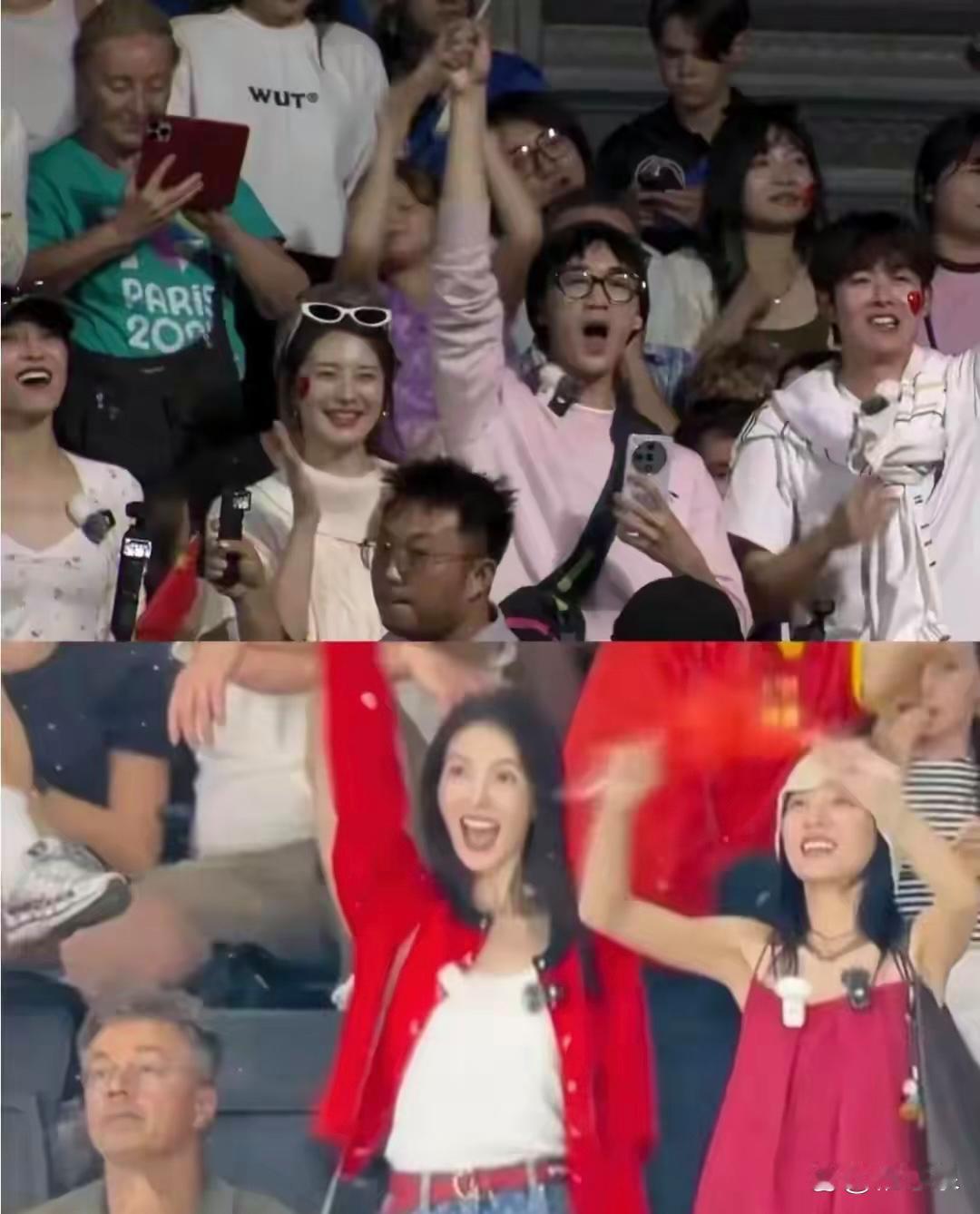 娱乐圈好多人去了奥运会现场 ​​​