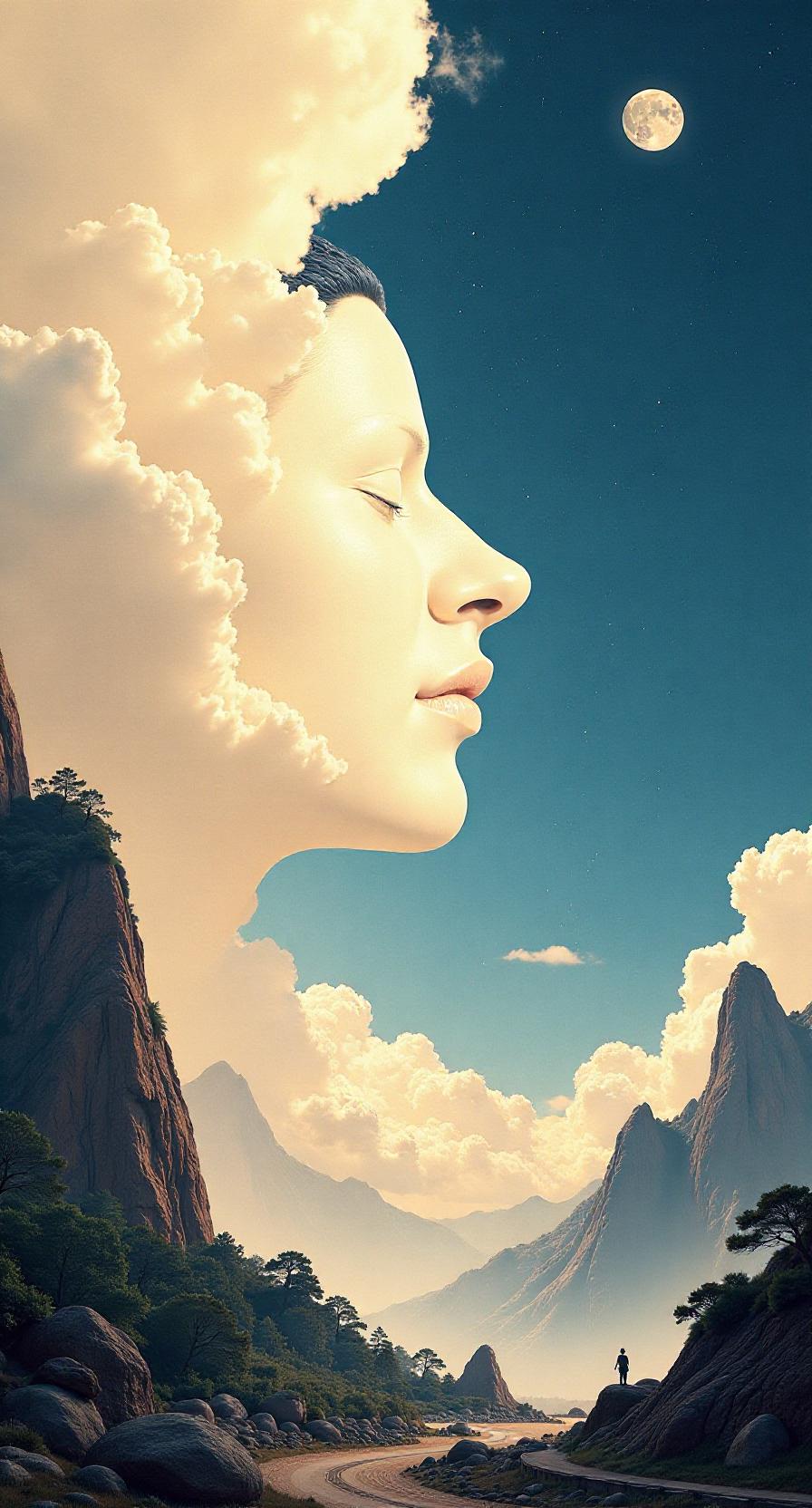 《愣严经》卷五(二)
11
虚空缘起幻影生，
识灭空华自照明。
妄语妄心双妄显，