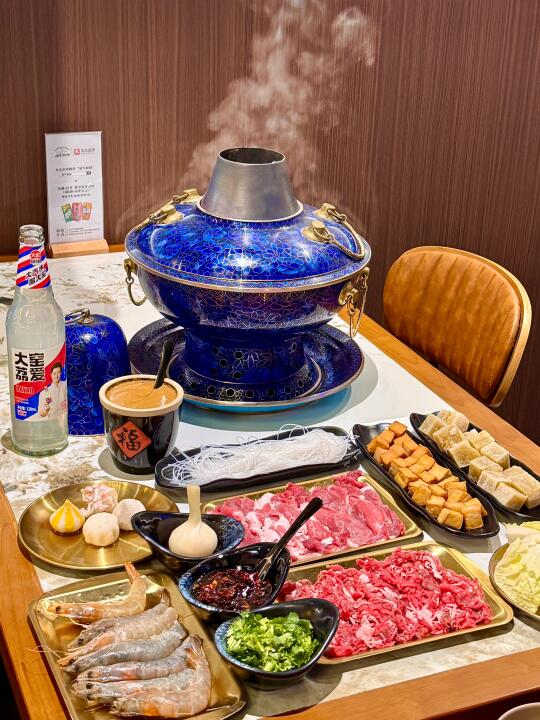 在天津🫕氛围感拉满的铜锅涮肉宝藏地