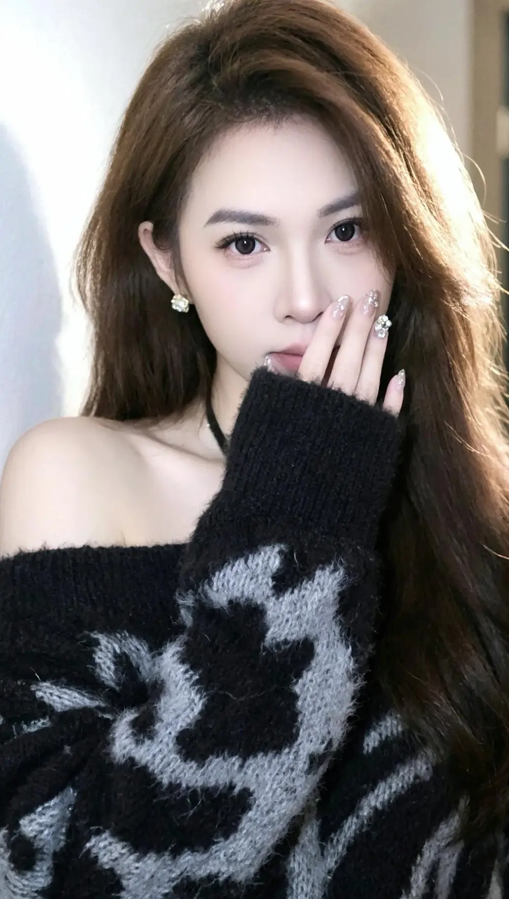 AI慵懒氛围感自拍 温柔ins风 纯欲少女感 今天的人设是氛围感美女