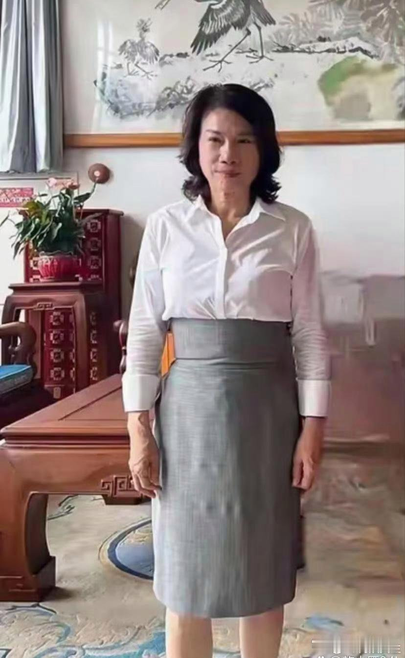 董明珠这身谁给设计的，挺独特的 