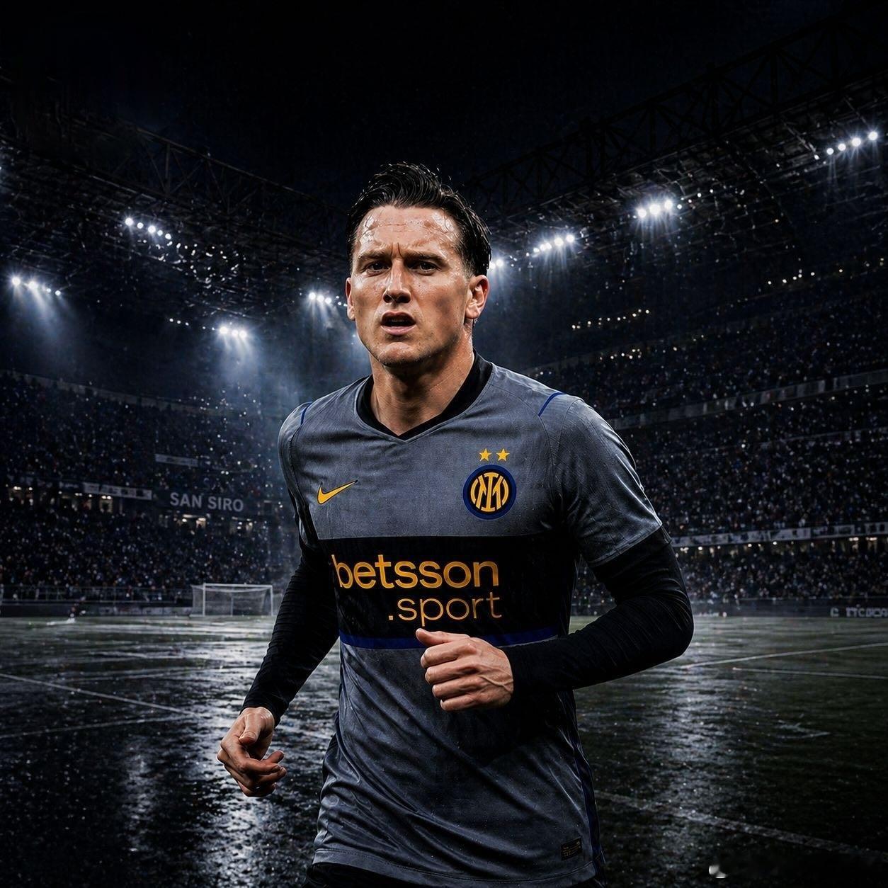 国际米兰下赛季第三球衣，挺好看的！💙🖤国际米兰欧冠热点现场