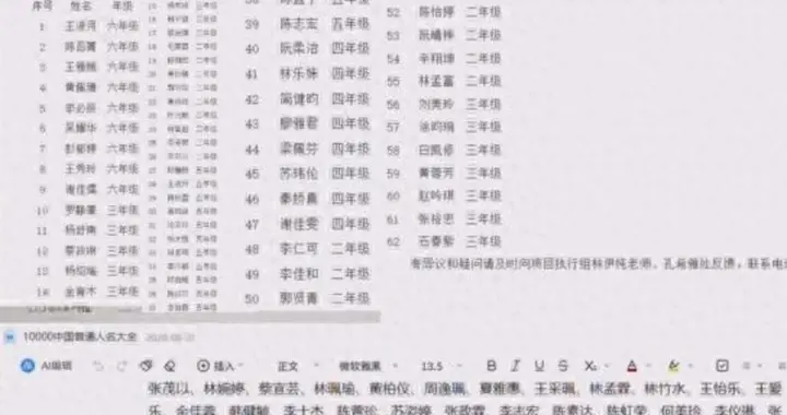 一份一份又一份，如此搬运百度人名大全，丢失的是什么？