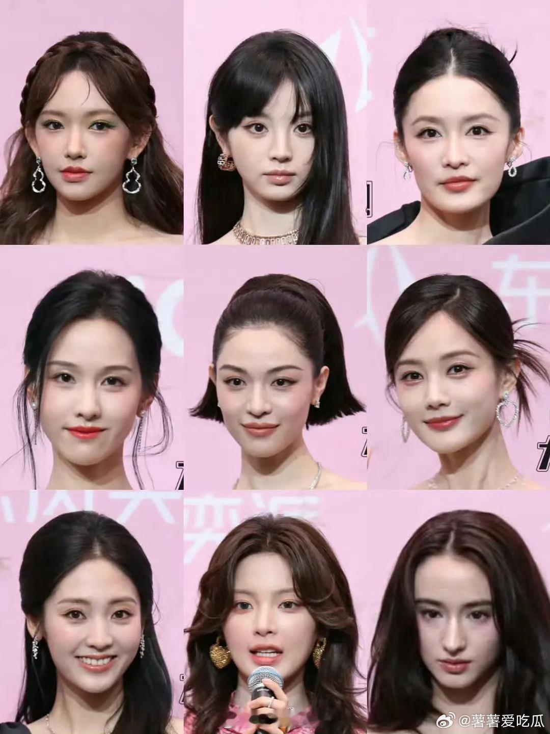尖叫之夜女明星红毯怼脸生图，大家觉得如何? 