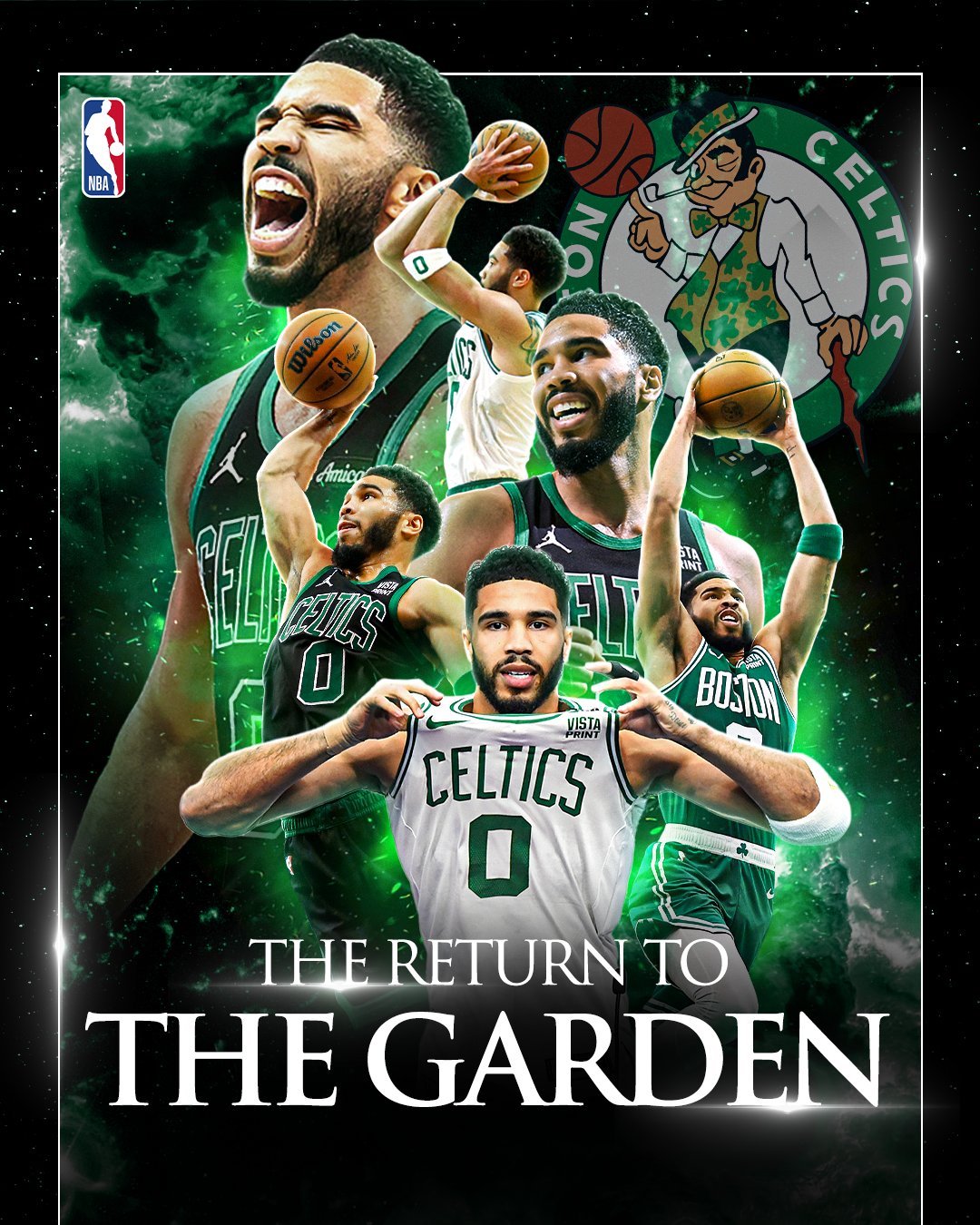 太猛了！塔图姆今天将首发出战，并且没有时间限制！ 