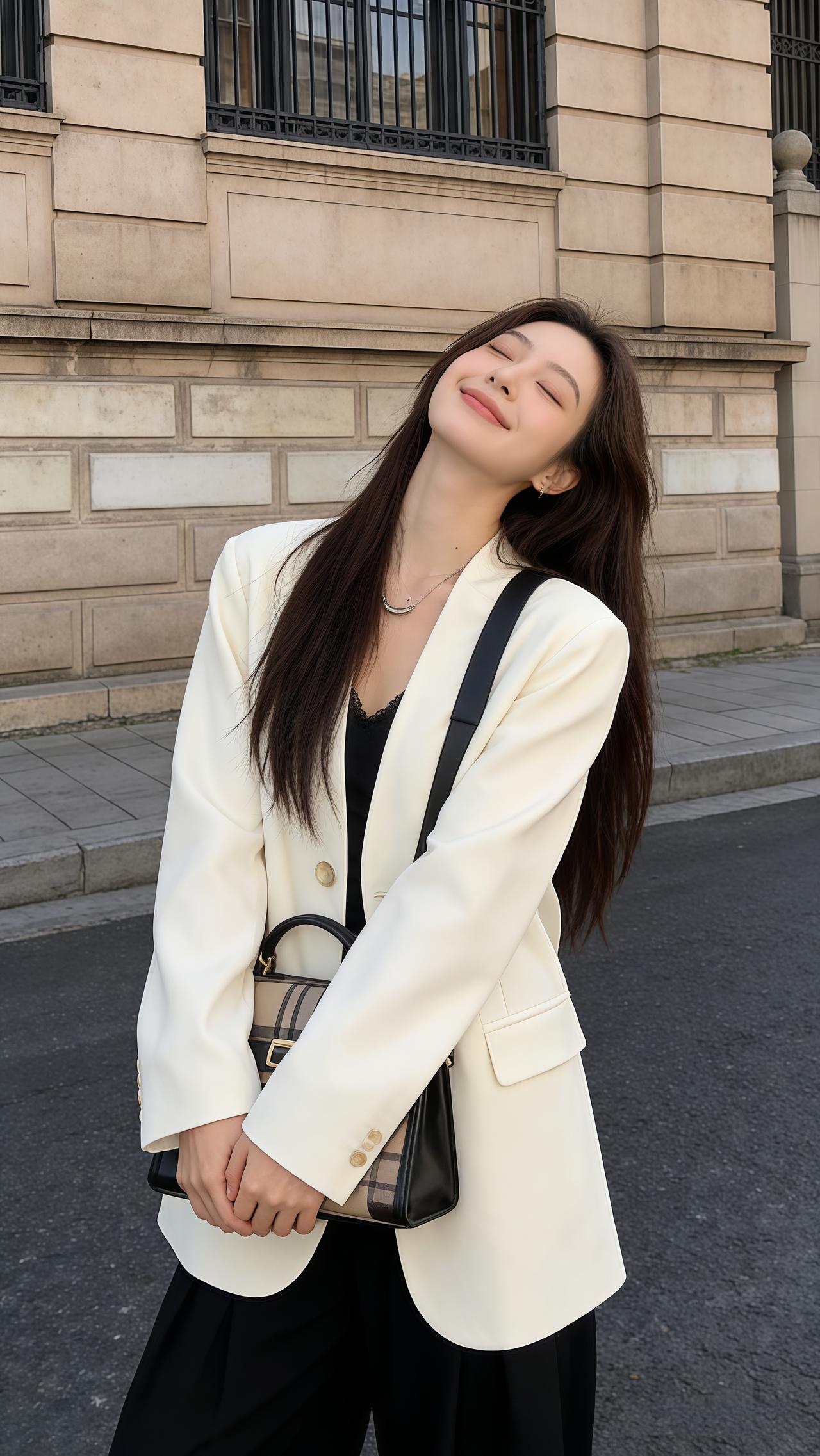 穿出你的chic风 轻熟穿搭 申请入局早春氛围感穿搭 这是春日look天花板吧 