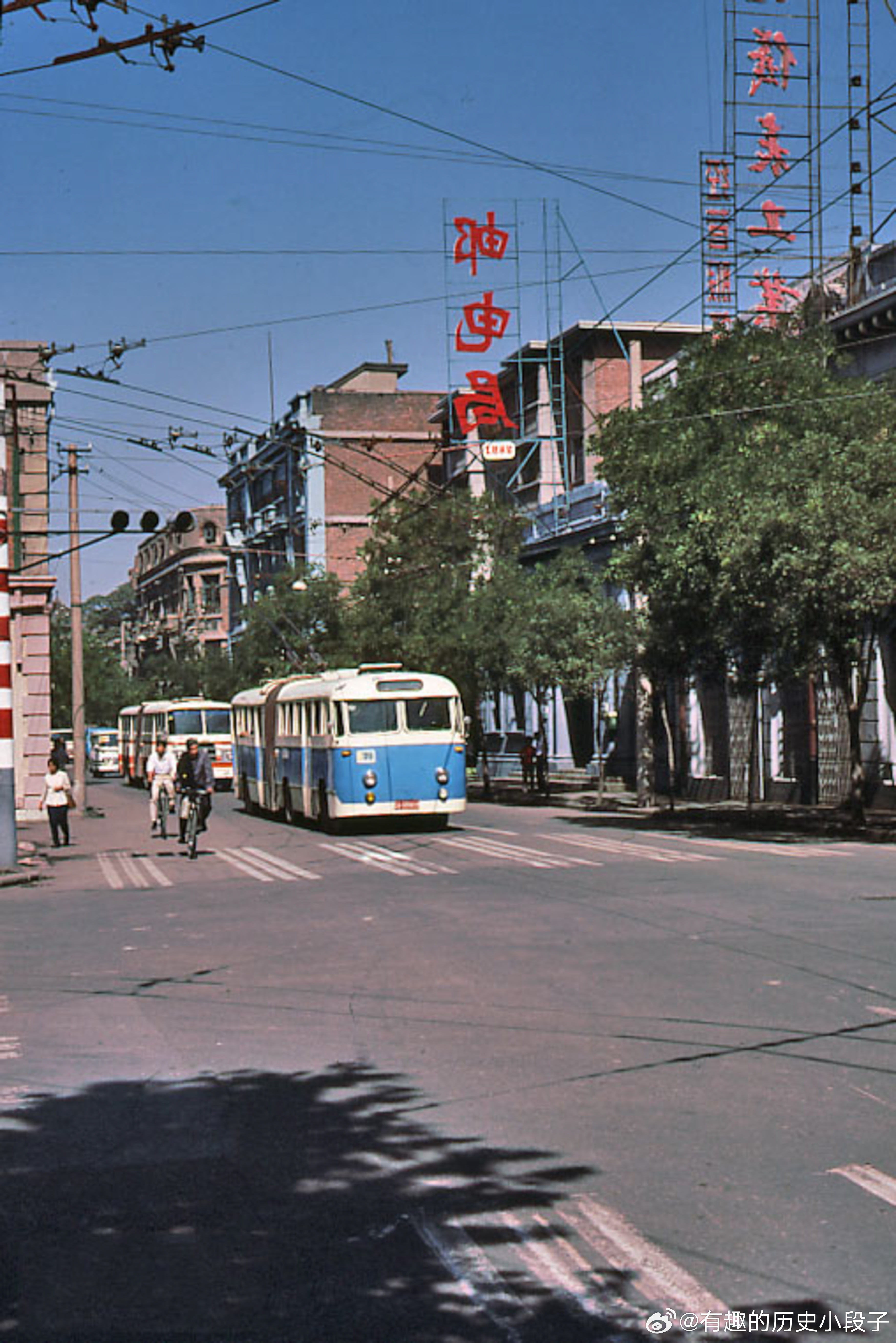 老照片  八十年代天津 