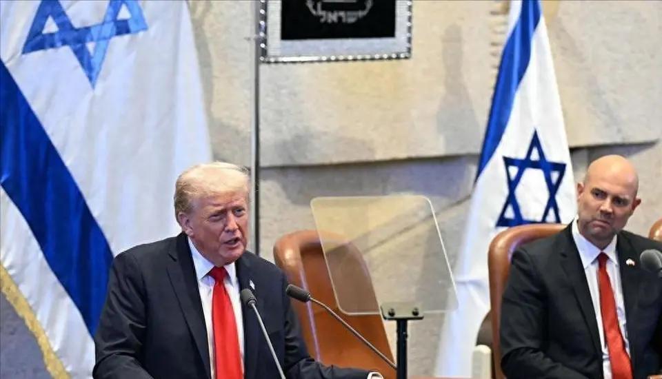 特朗普充当内塔尼亚胡“保护伞”。

以色列总理内塔尼亚胡原定于19日出庭作证的贪