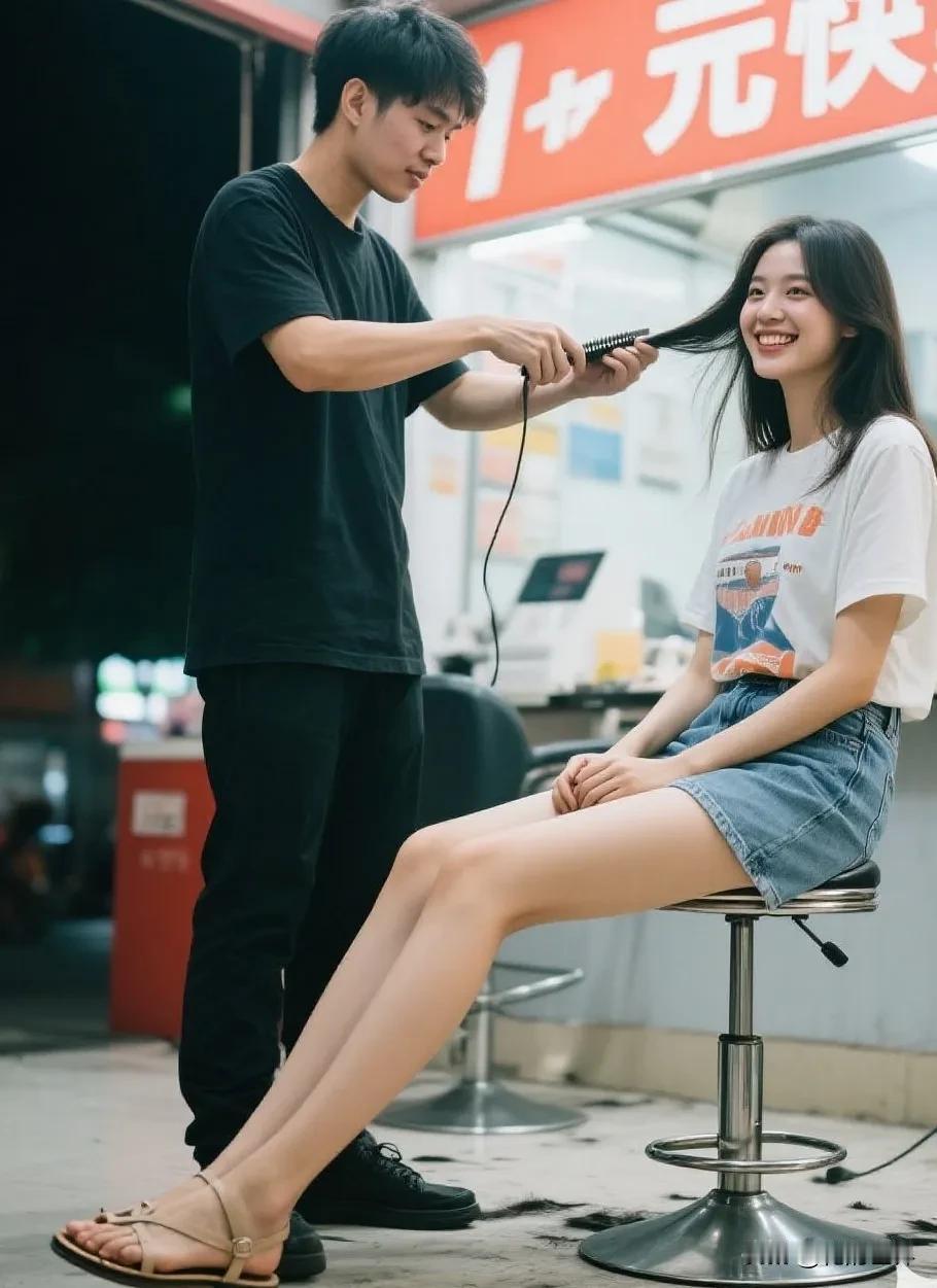 女的去10元快剪剪头发很稀奇吗
自从买了个小房子
每月开始还贷款了
只能各种消费