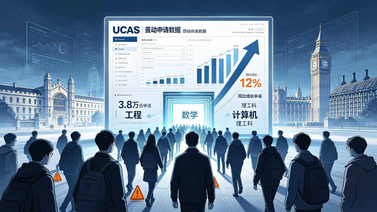2026申请季理工科留学比较火，还出现理性催生新非理性的情况，英国UCAS那边，