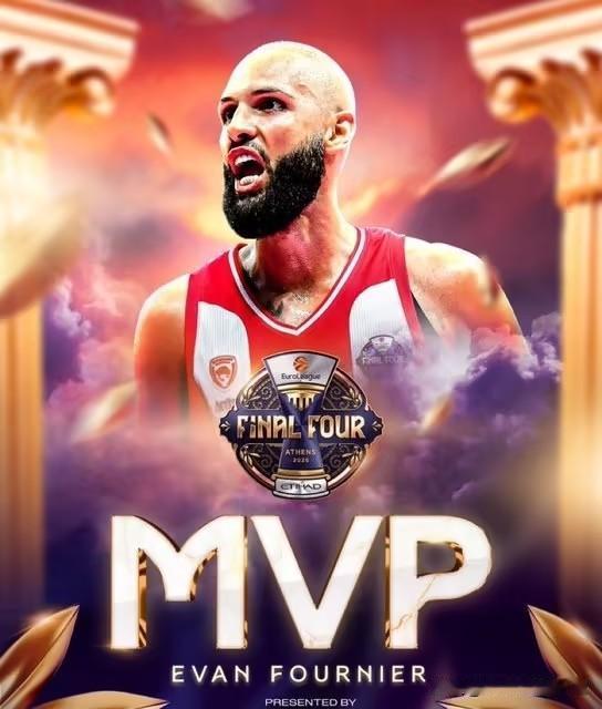 从NBA弃将到欧洲之王，富尼耶这一冠，打了多少人的脸？

就在刚刚，欧洲篮球联赛