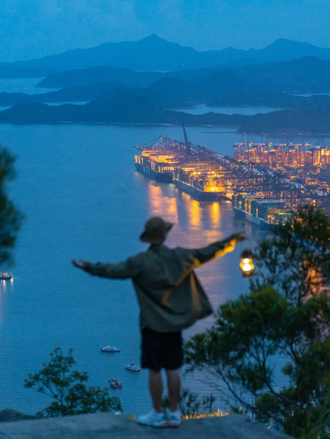 这应该是深圳最美的看海天台吧！