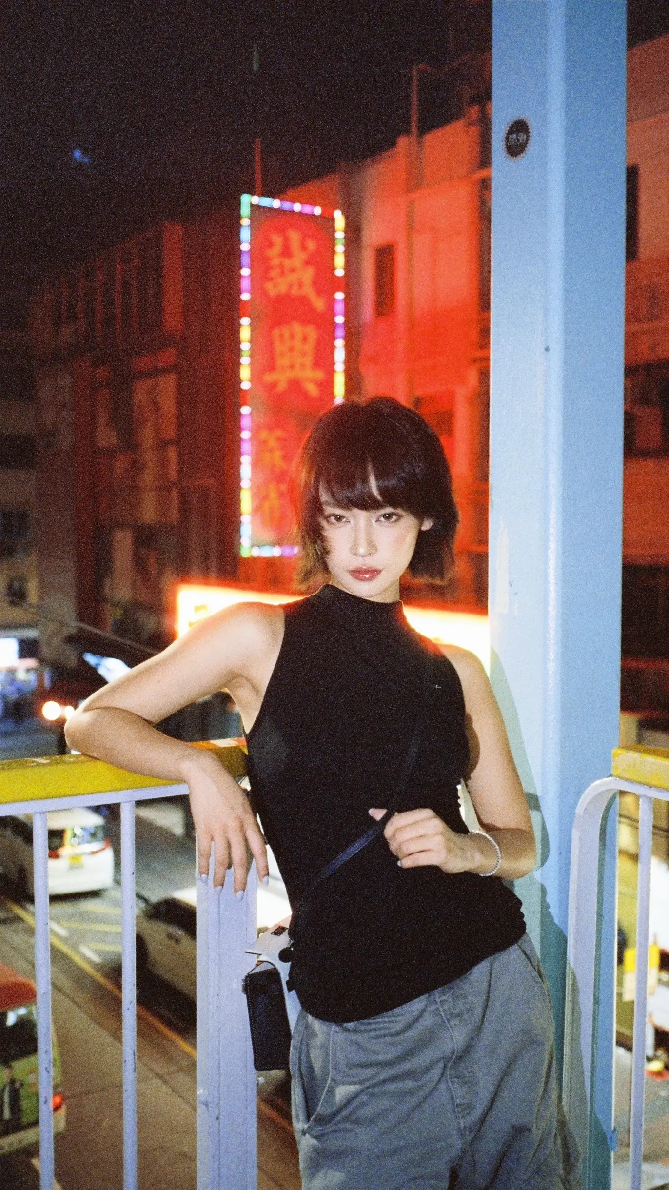 当我用胶片相机拍香港夜景