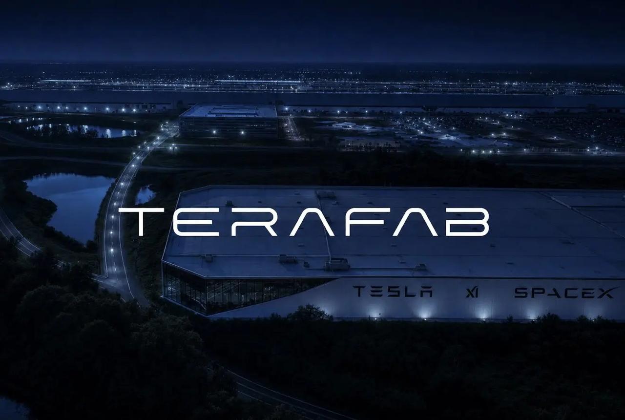 Terafab.SpaceX和特斯拉联合宣布，将在得克萨斯州格莱姆斯县（Grim