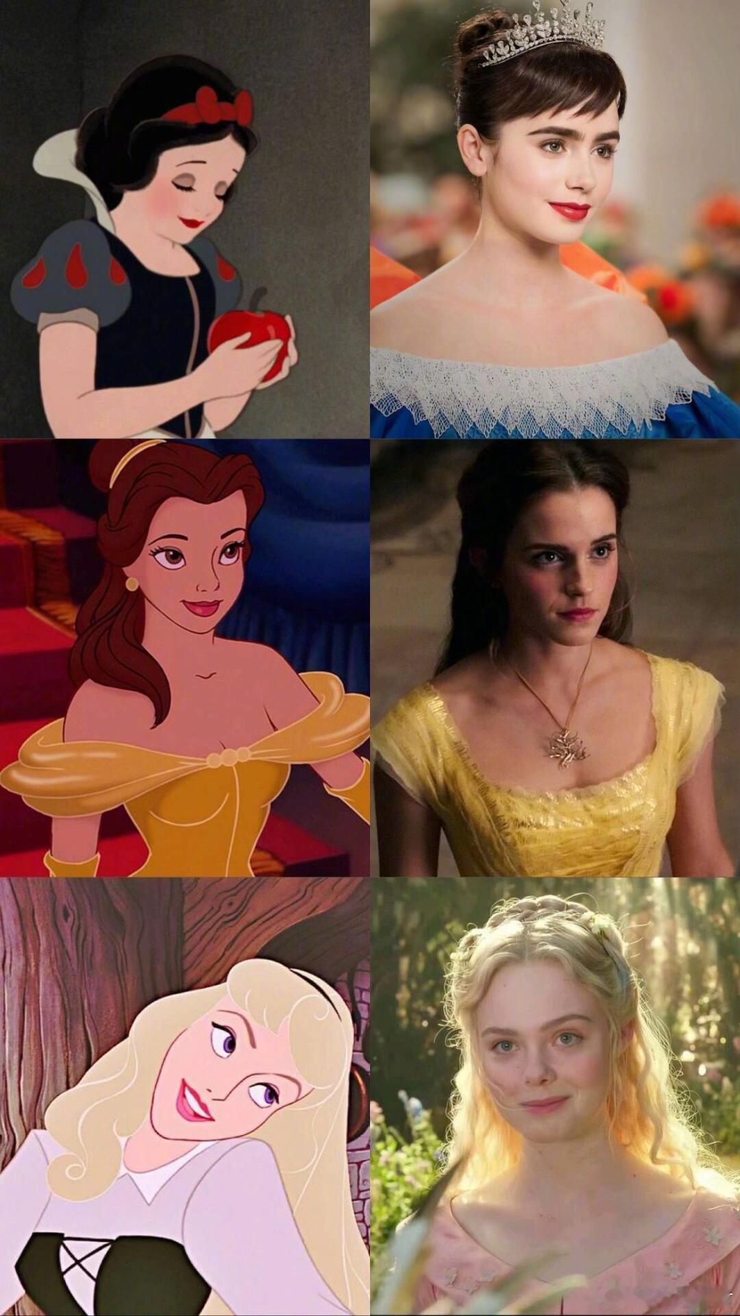她们大多数都很适合出演真人版迪士尼公主👸🏻“除了部分选角不太符合外，其他的都