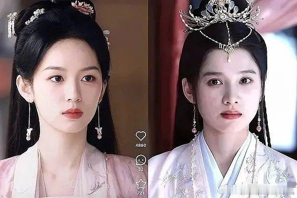 周也和张婧仪真的有点相像啊 